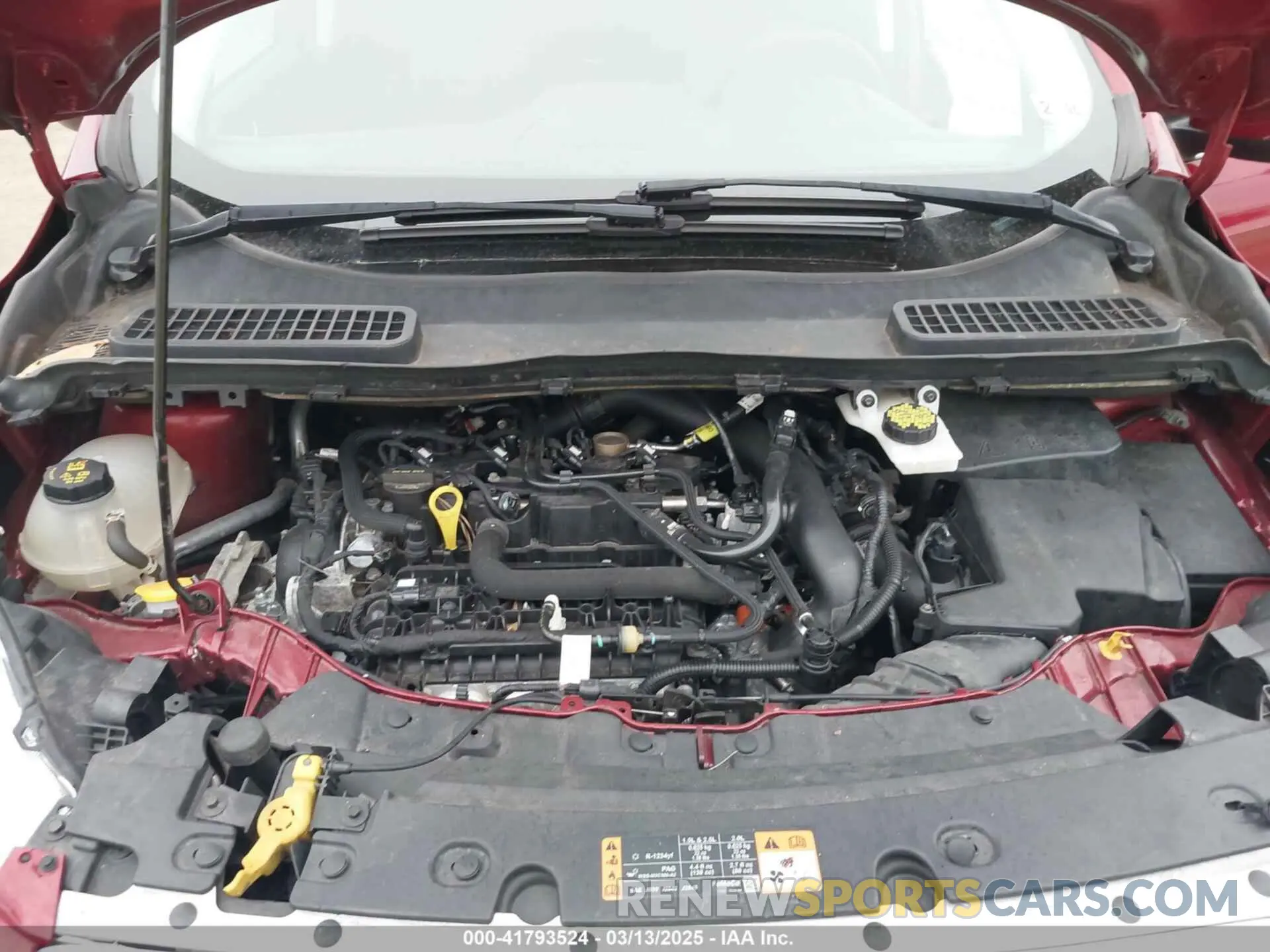 10 fotografías del automóvil dañado 1FMCU9GDXKUC35625 FORD ESCAPE 2019