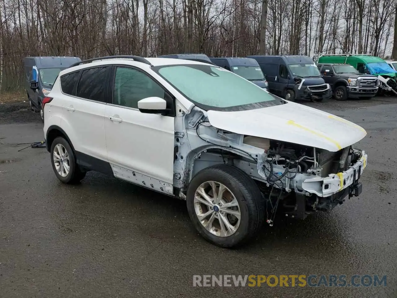 4 fotografías del automóvil dañado 1FMCU9HD0KUA83546 FORD ESCAPE 2019