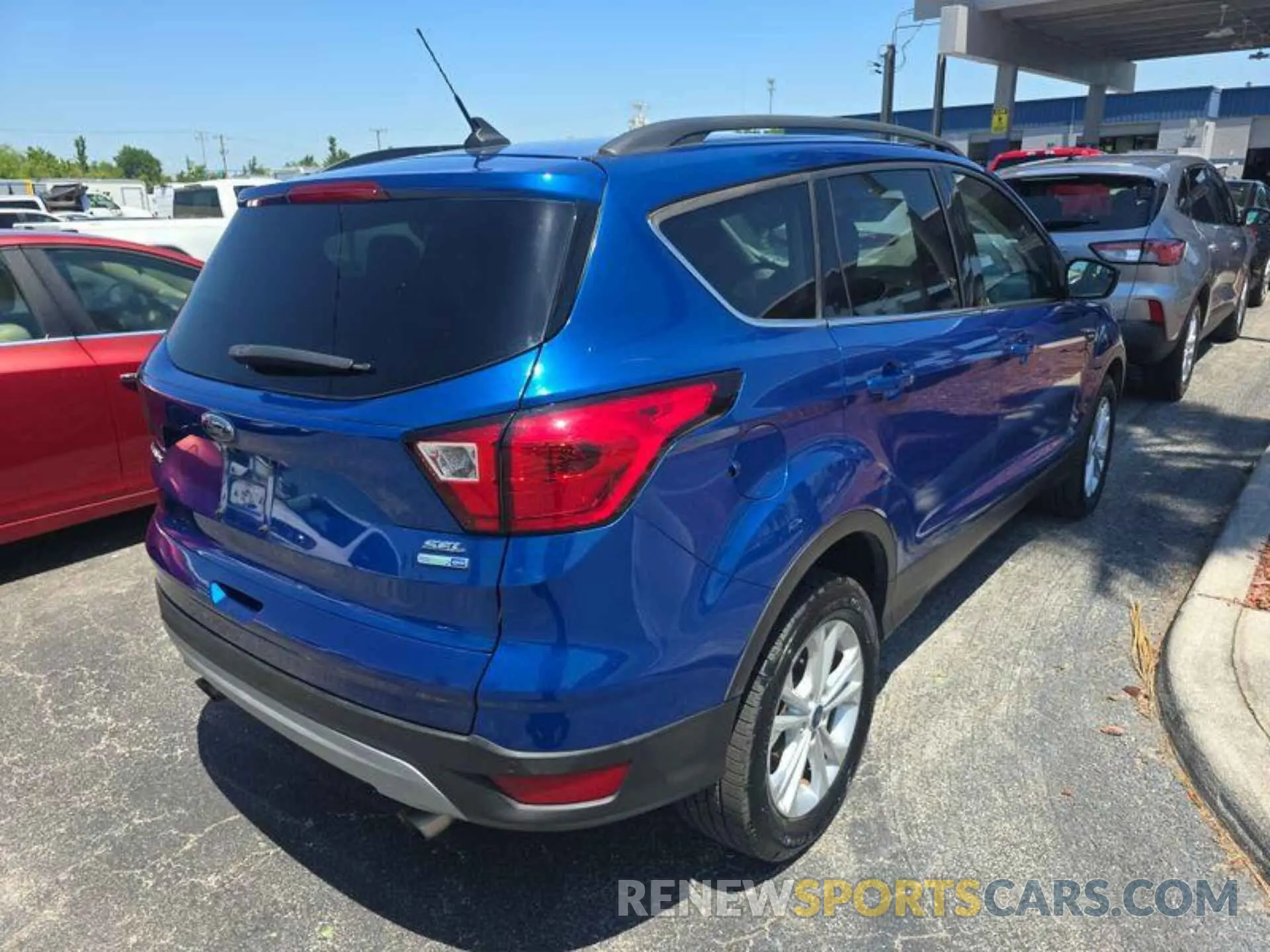 14 fotografías del automóvil dañado 1FMCU9HD1KUA65573 FORD ESCAPE 2019