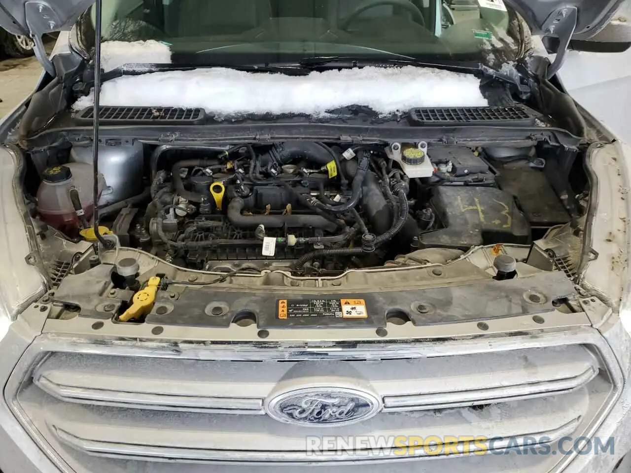 12 fotografías del automóvil dañado 1FMCU9HD1KUA79585 FORD ESCAPE 2019