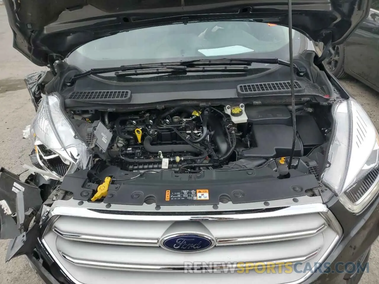 13 fotografías del automóvil dañado 1FMCU9HD1KUB18918 FORD ESCAPE 2019