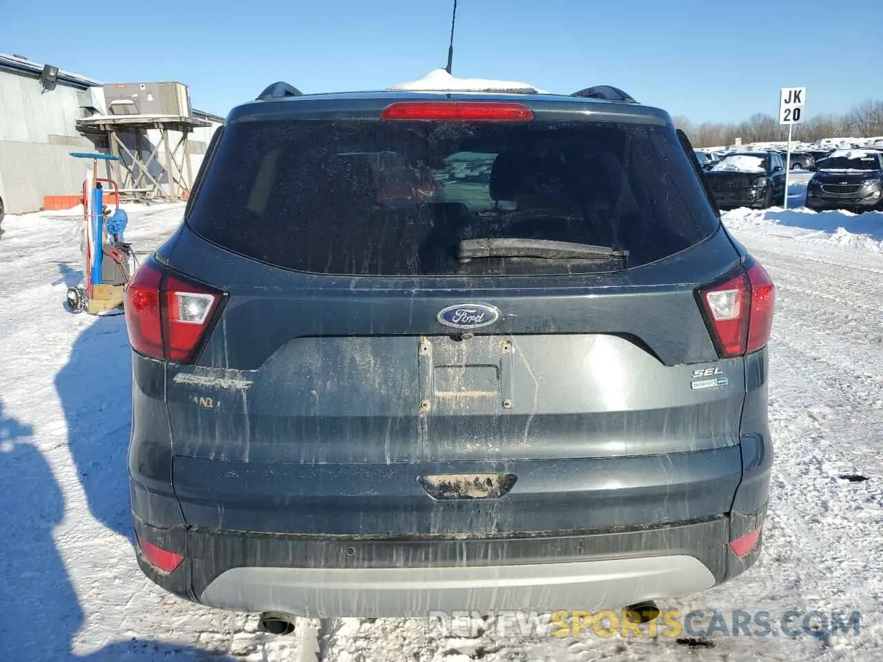 6 fotografías del automóvil dañado 1FMCU9HD1KUB23195 FORD ESCAPE 2019