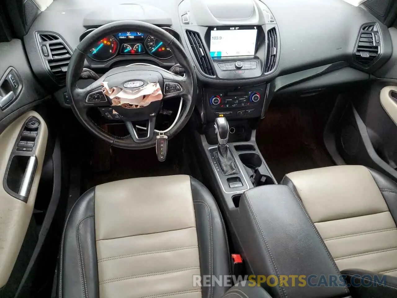 8 fotografías del automóvil dañado 1FMCU9HD4KUA76213 FORD ESCAPE 2019