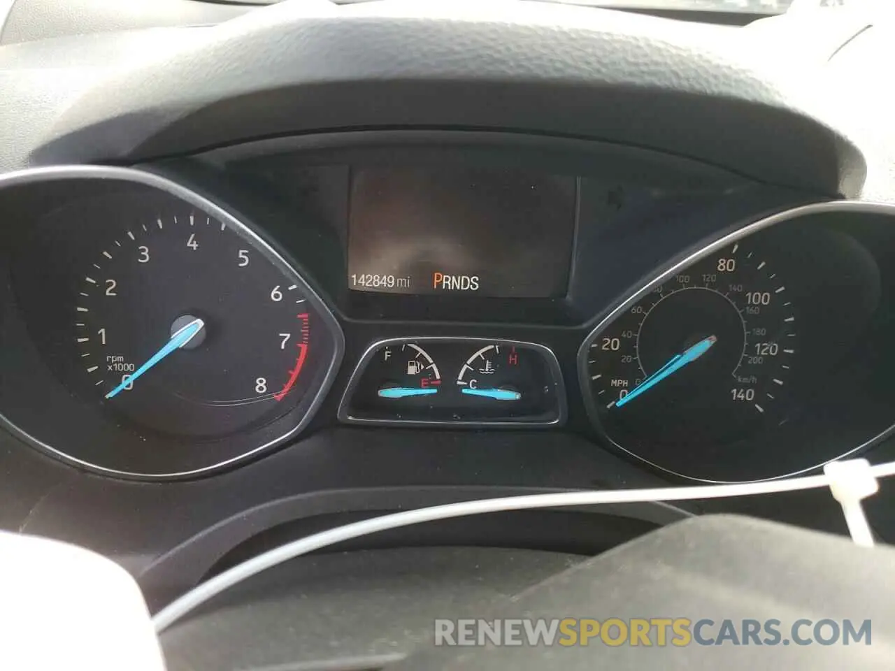 9 fotografías del automóvil dañado 1FMCU9HD4KUB17729 FORD ESCAPE 2019