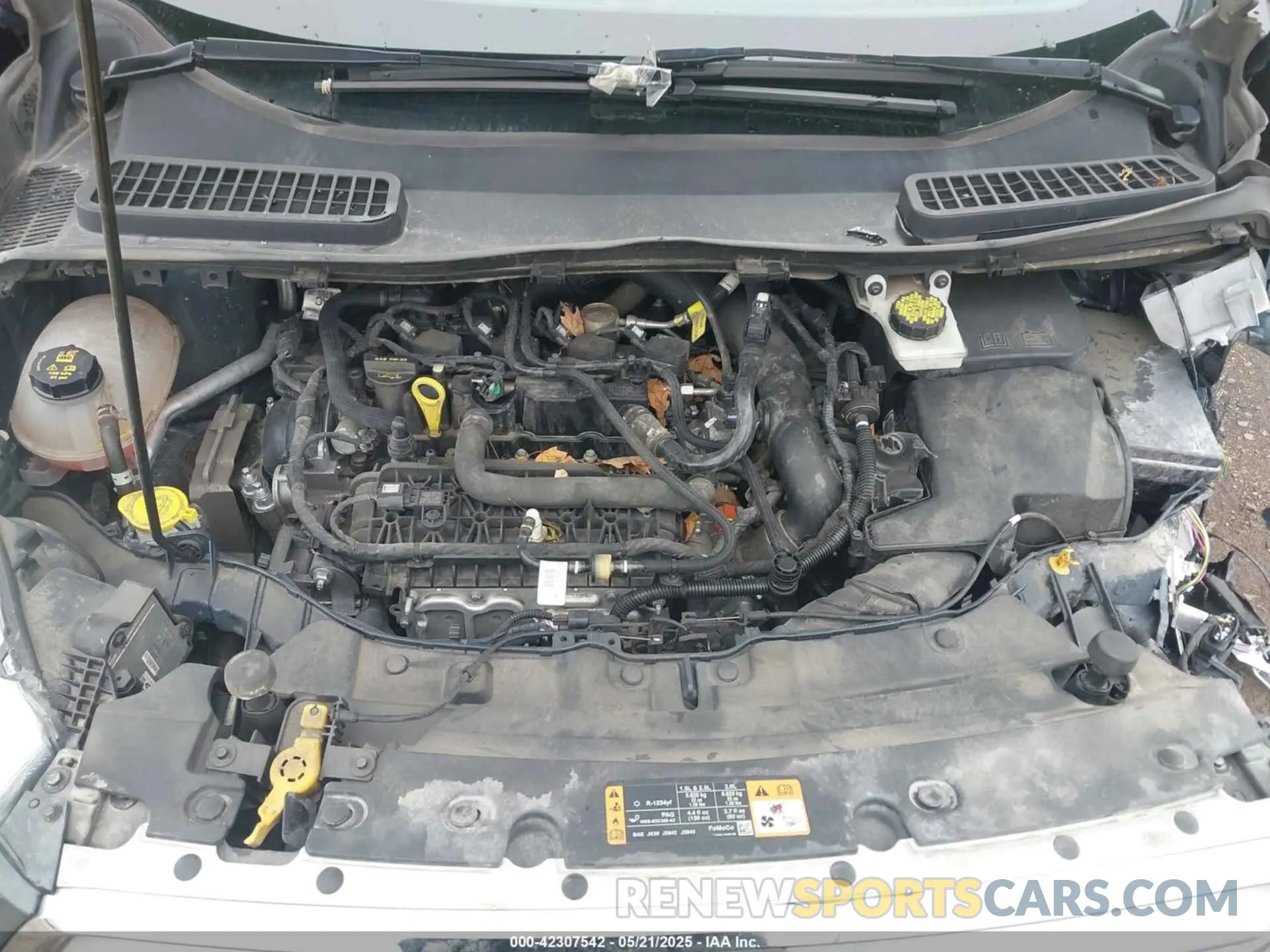 10 fotografías del automóvil dañado 1FMCU9HD4KUC01419 FORD ESCAPE 2019