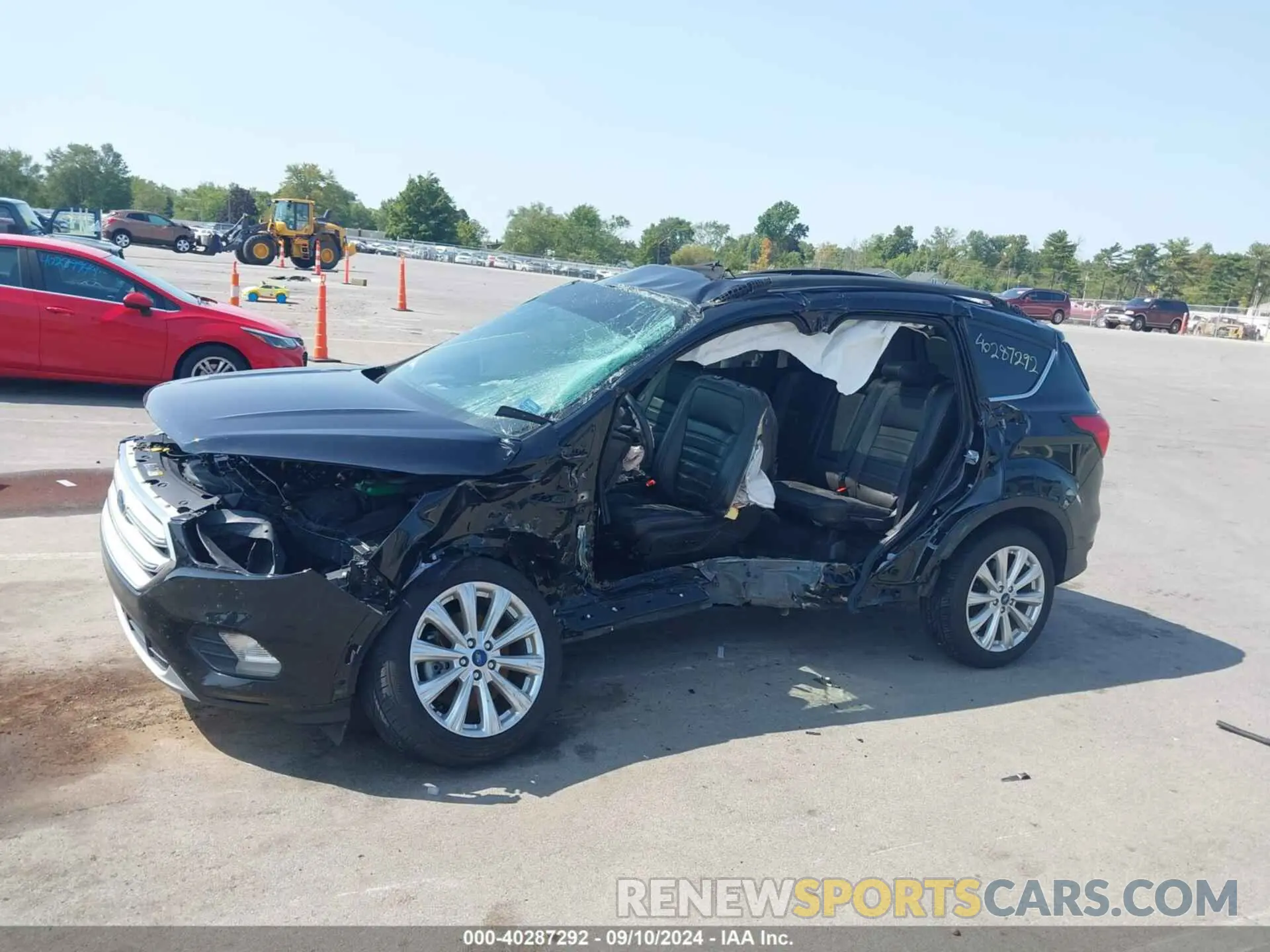 6 fotografías del automóvil dañado 1FMCU9HD5KUA01097 FORD ESCAPE 2019