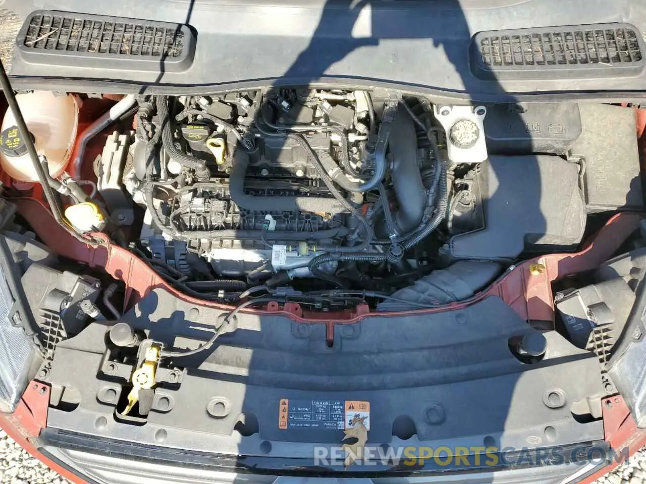 12 fotografías del automóvil dañado 1FMCU9HD5KUA96289 FORD ESCAPE 2019