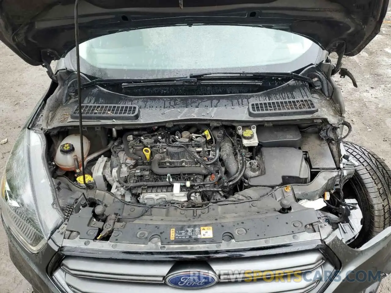 12 fotografías del automóvil dañado 1FMCU9HD5KUB18033 FORD ESCAPE 2019
