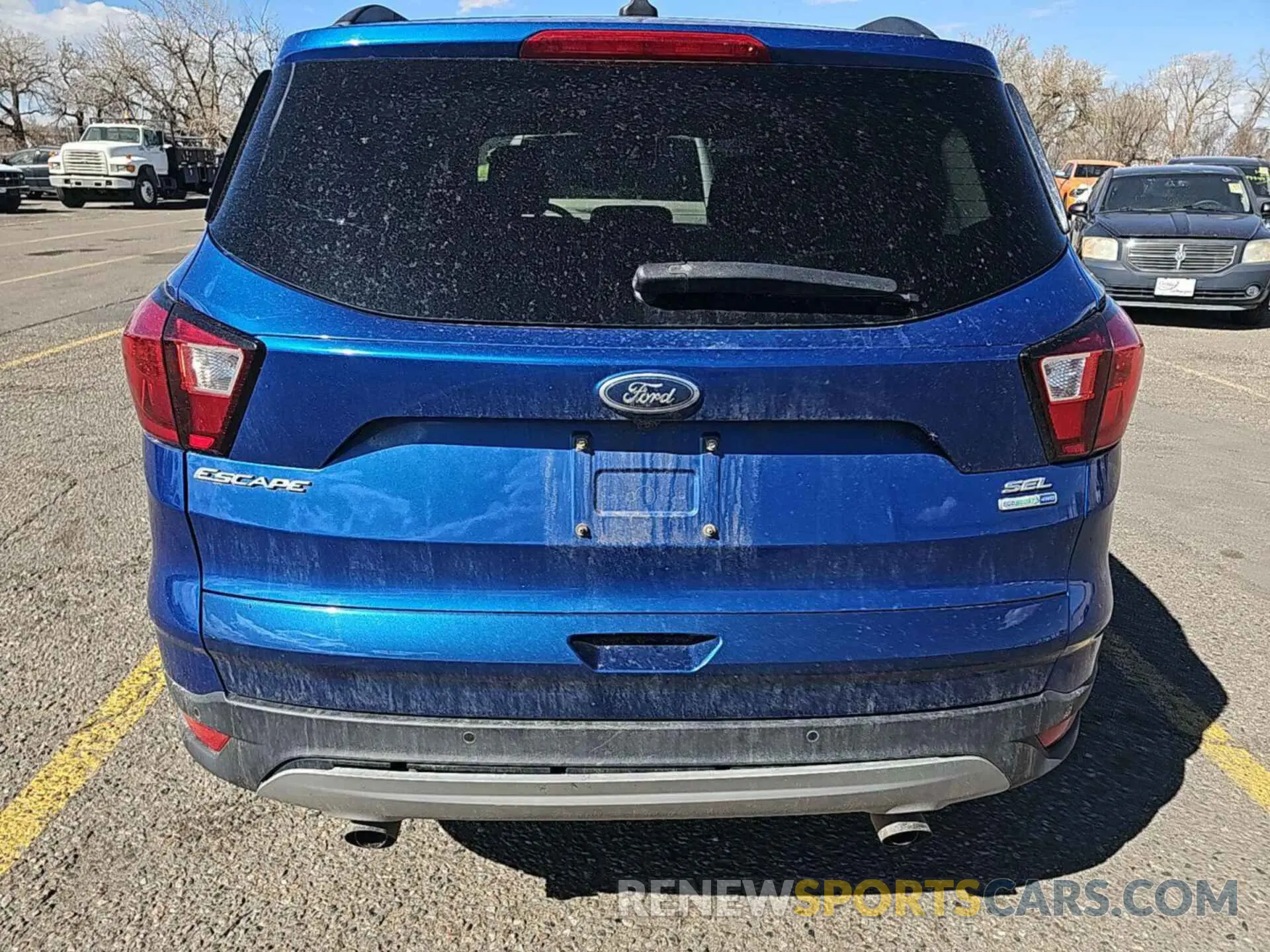 6 fotografías del automóvil dañado 1FMCU9HD5KUB82489 FORD ESCAPE 2019
