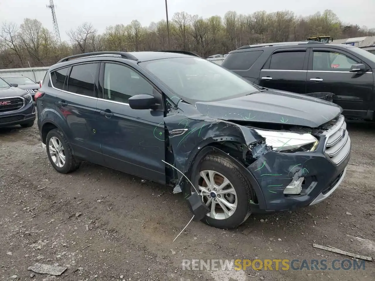 4 fotografías del automóvil dañado 1FMCU9HD6KUA43956 FORD ESCAPE 2019