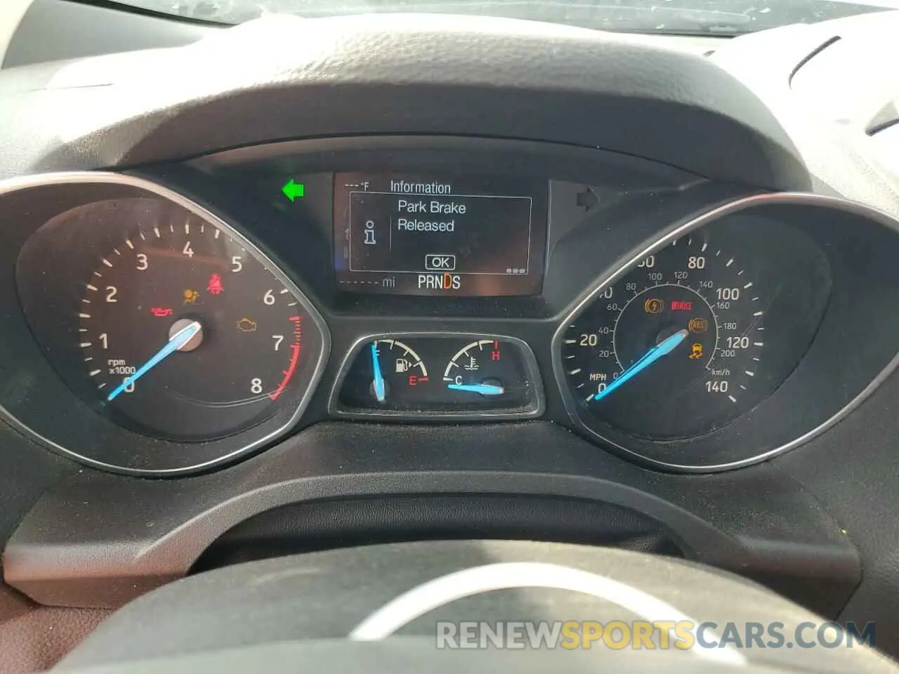 9 fotografías del automóvil dañado 1FMCU9HD6KUB04500 FORD ESCAPE 2019