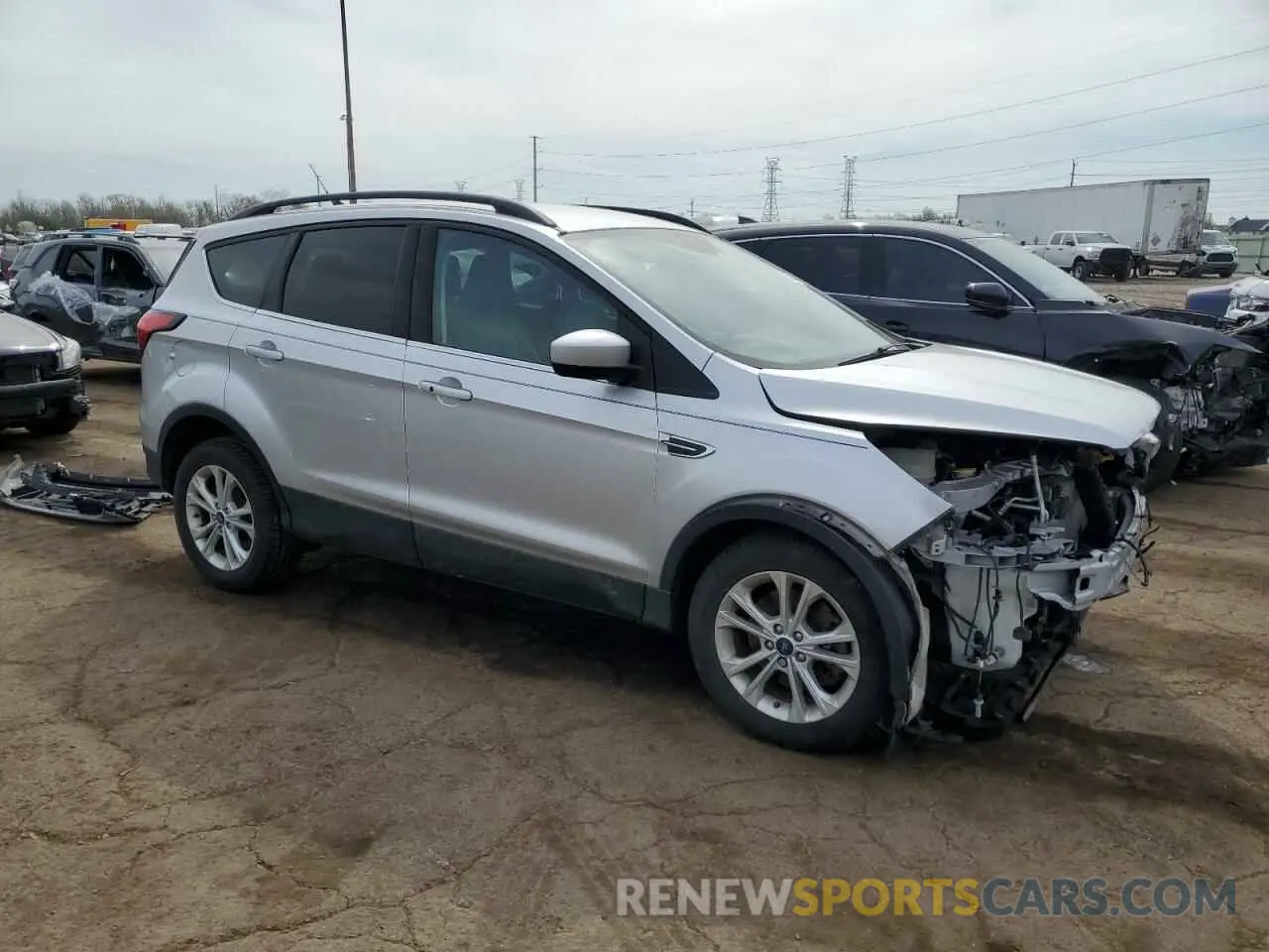 4 fotografías del automóvil dañado 1FMCU9HD7KUC24144 FORD ESCAPE 2019