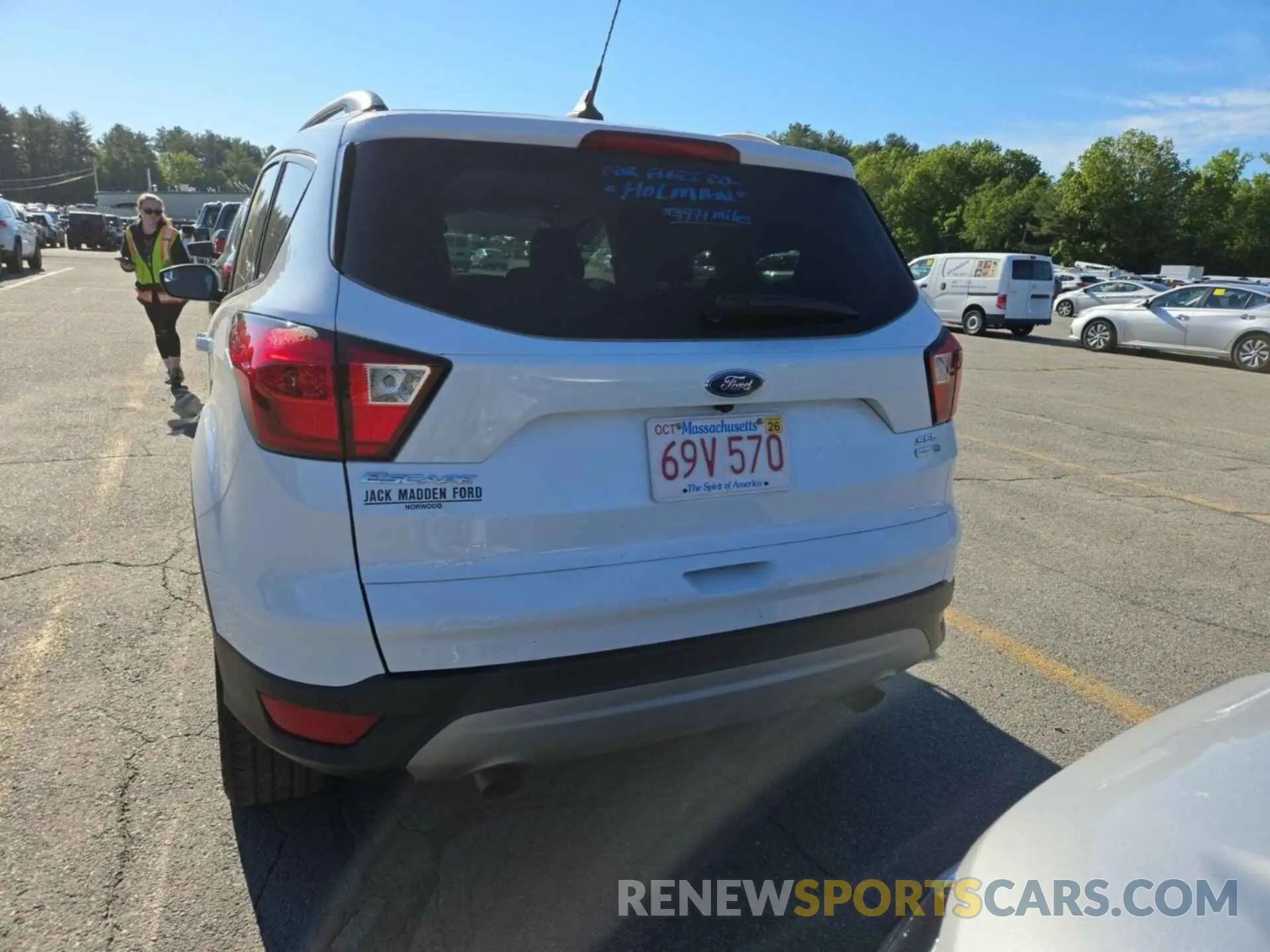 11 fotografías del automóvil dañado 1FMCU9HD9KUB65677 FORD ESCAPE 2019