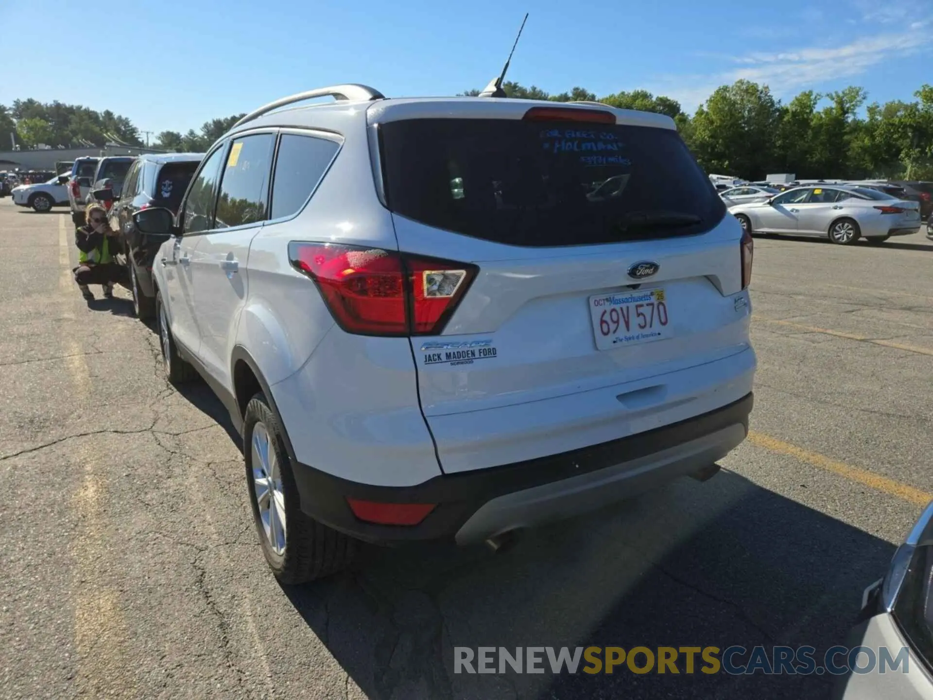 27 fotografías del automóvil dañado 1FMCU9HD9KUB65677 FORD ESCAPE 2019