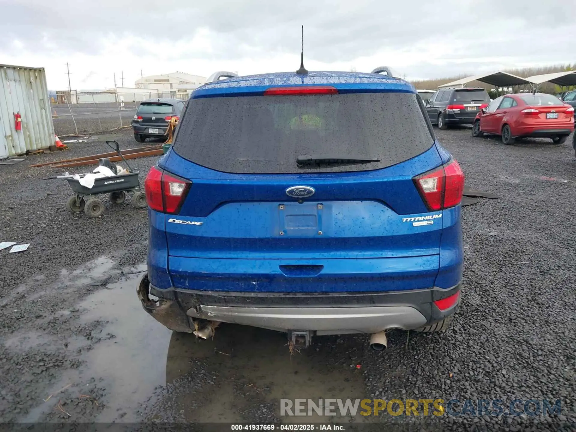 16 fotografías del automóvil dañado 1FMCU9J91KUA21269 FORD ESCAPE 2019