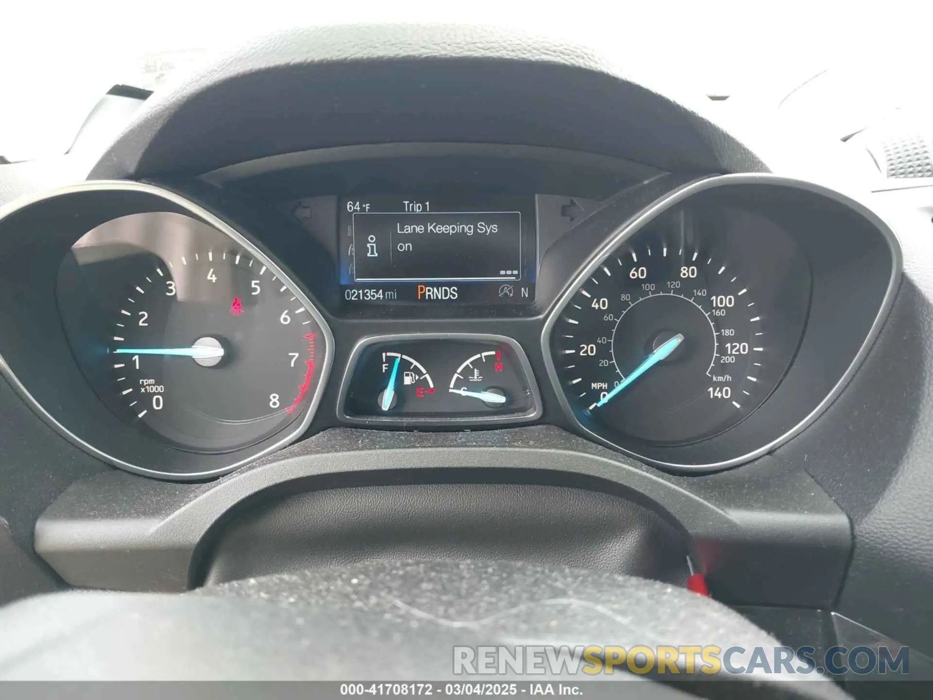 7 fotografías del automóvil dañado 1FMCU9J91KUA91323 FORD ESCAPE 2019