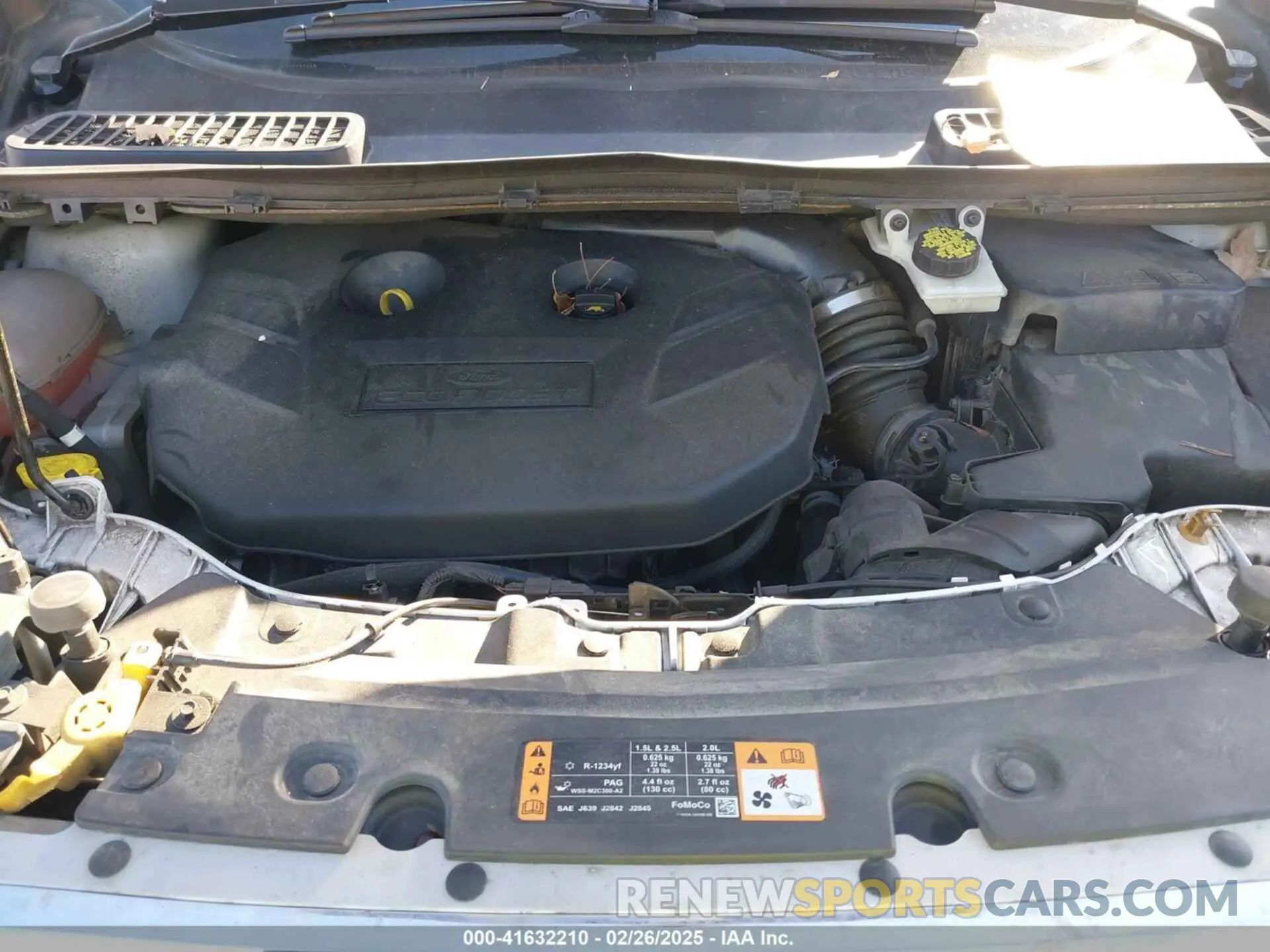 10 fotografías del automóvil dañado 1FMCU9J91KUB21842 FORD ESCAPE 2019