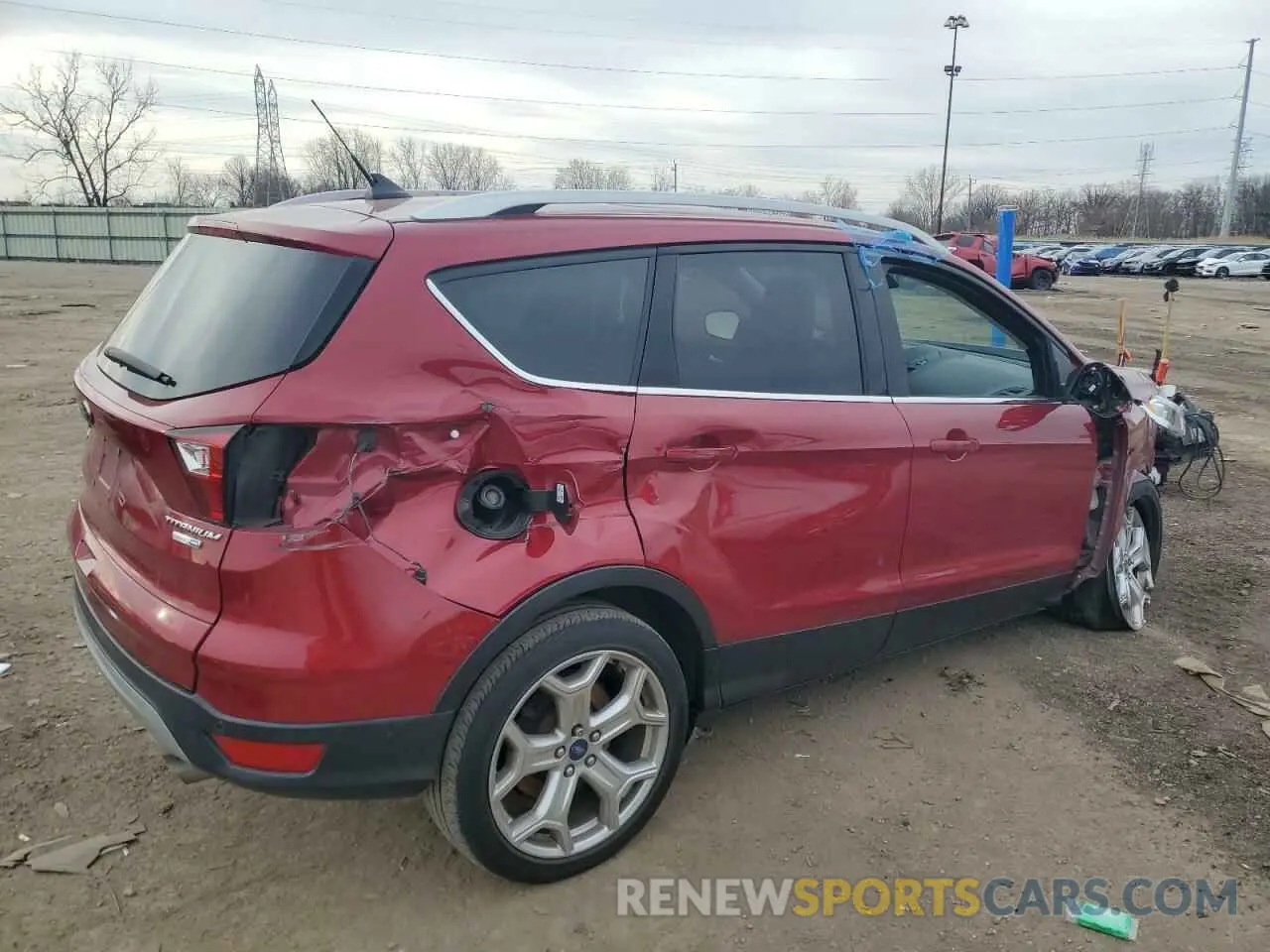 3 fotografías del automóvil dañado 1FMCU9J94KUB54821 FORD ESCAPE 2019