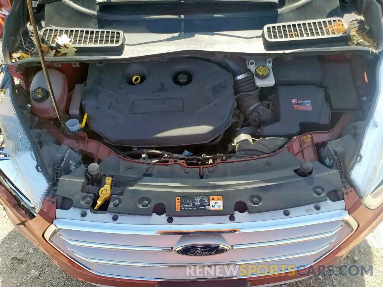 12 fotografías del automóvil dañado 1FMCU9J95KUB54634 FORD ESCAPE 2019