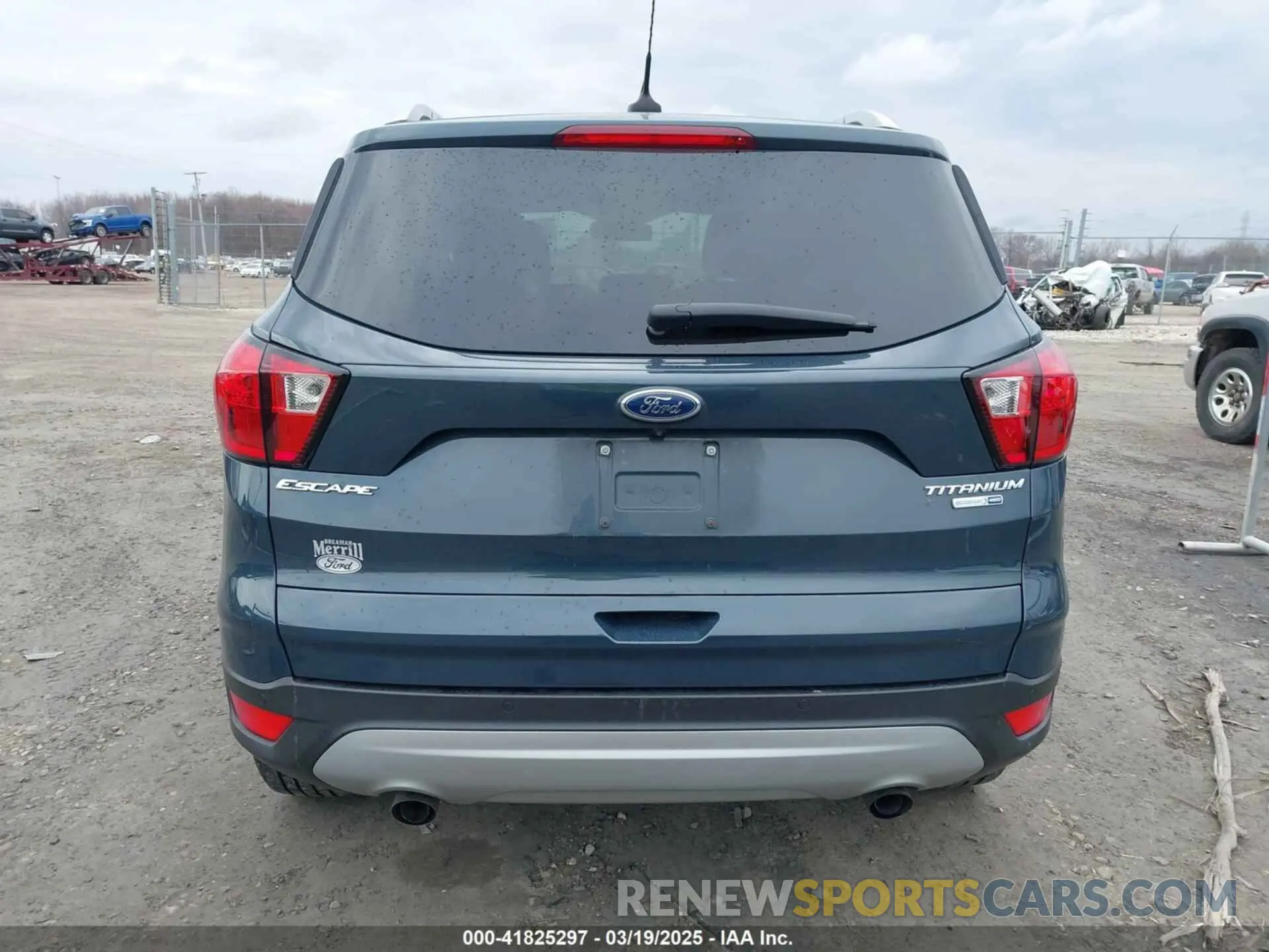 16 fotografías del automóvil dañado 1FMCU9J95KUC28621 FORD ESCAPE 2019