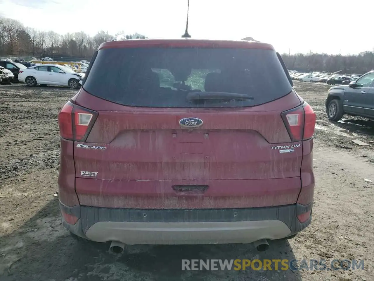 6 fotografías del automóvil dañado 1FMCU9J97KUB77445 FORD ESCAPE 2019