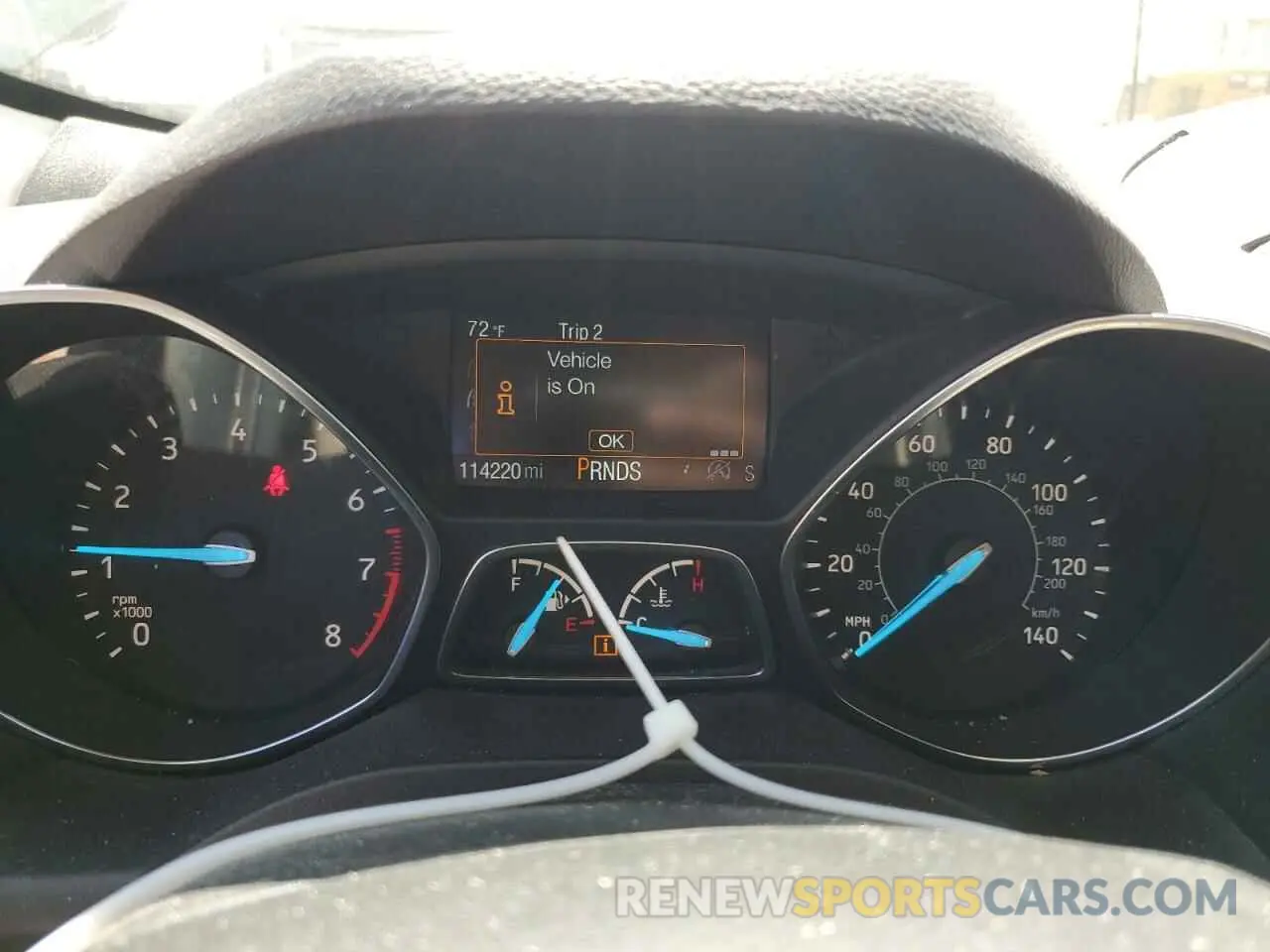 9 fotografías del automóvil dañado 1FMCU9J98KUB54935 FORD ESCAPE 2019