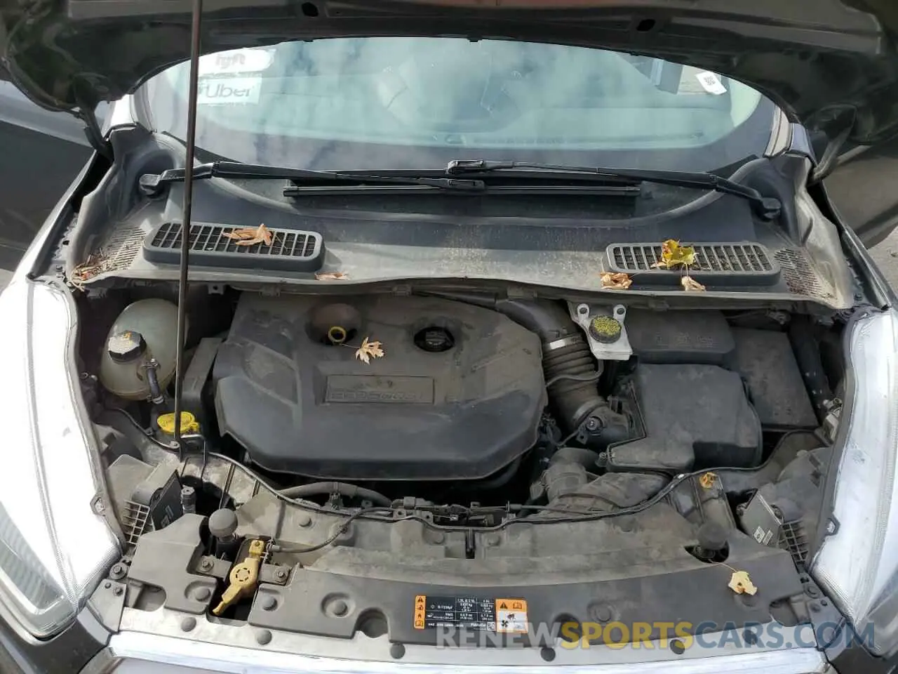 12 fotografías del automóvil dañado 1FMCU9J9XKUC32843 FORD ESCAPE 2019