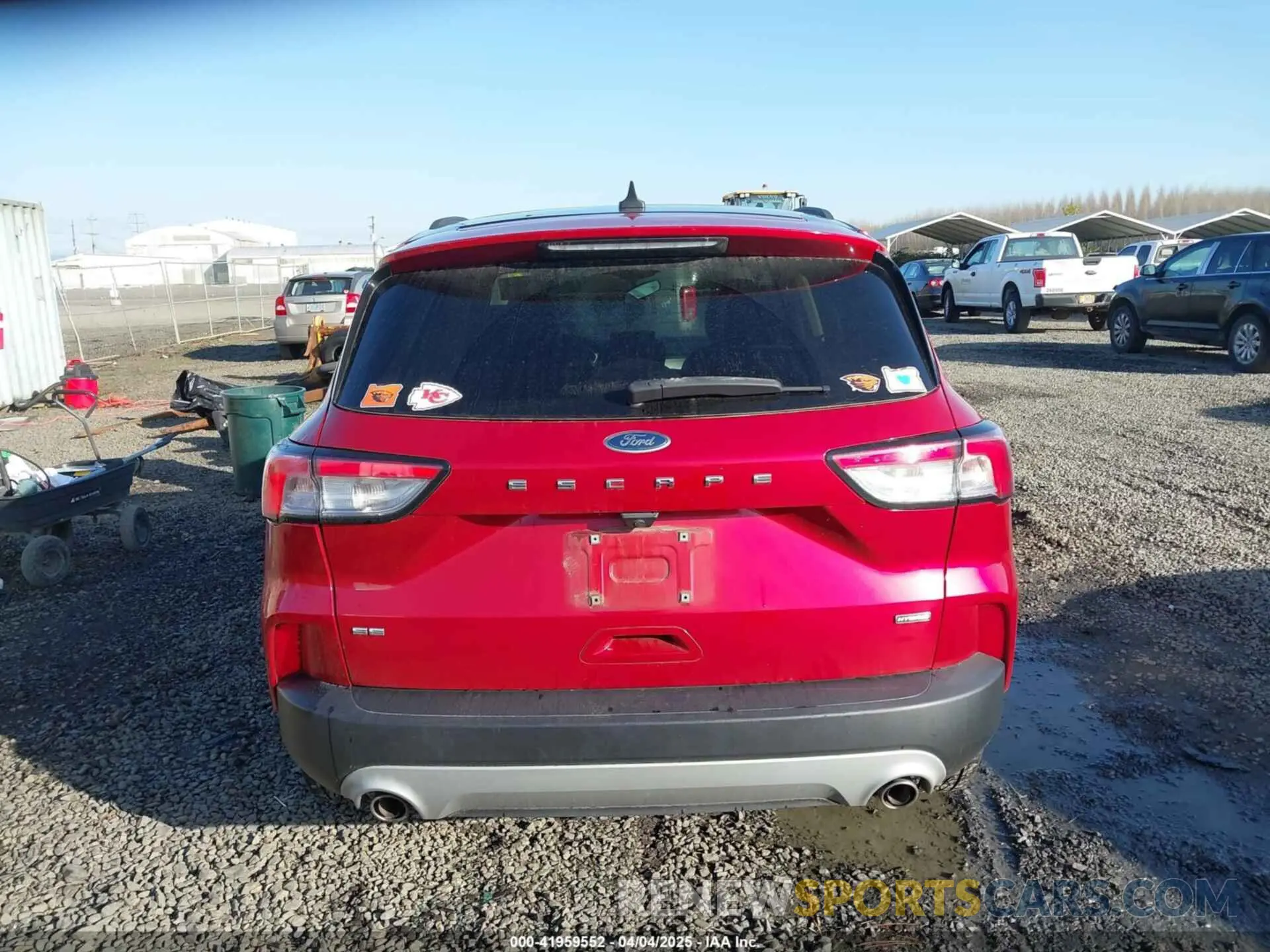 16 fotografías del automóvil dañado 1FMCU0BZ0LUC58668 FORD ESCAPE 2020