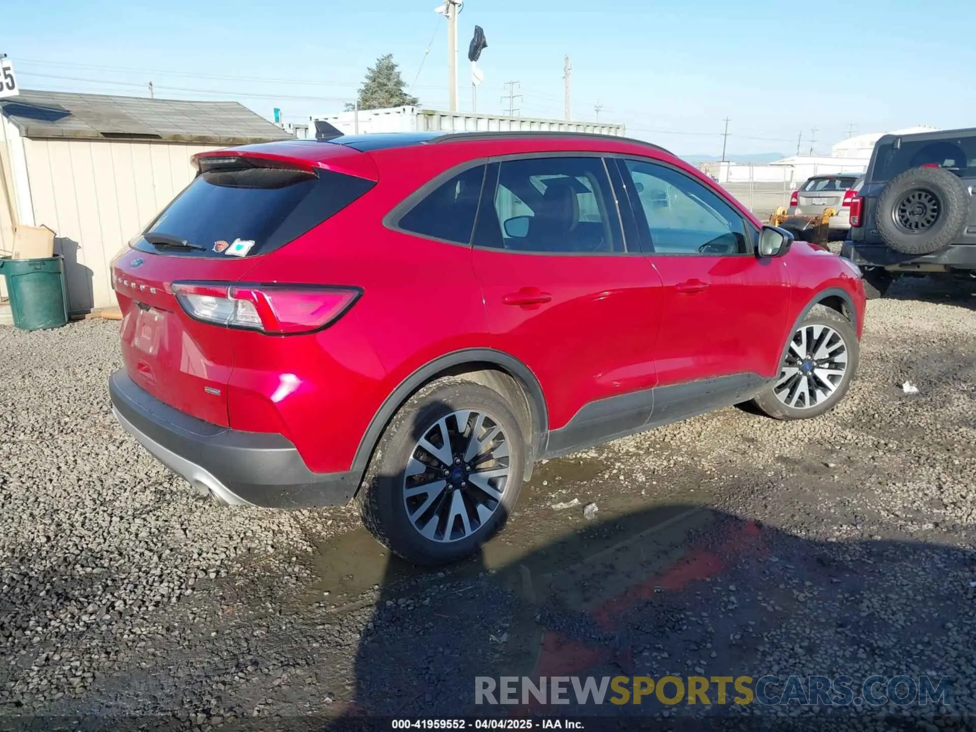 4 fotografías del automóvil dañado 1FMCU0BZ0LUC58668 FORD ESCAPE 2020