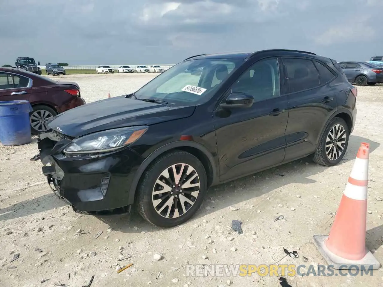 1 fotografías del automóvil dañado 1FMCU0BZ5LUB81201 FORD ESCAPE 2020