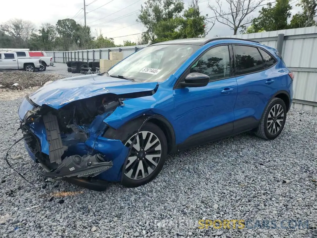 1 fotografías del automóvil dañado 1FMCU0BZ7LUC04445 FORD ESCAPE 2020