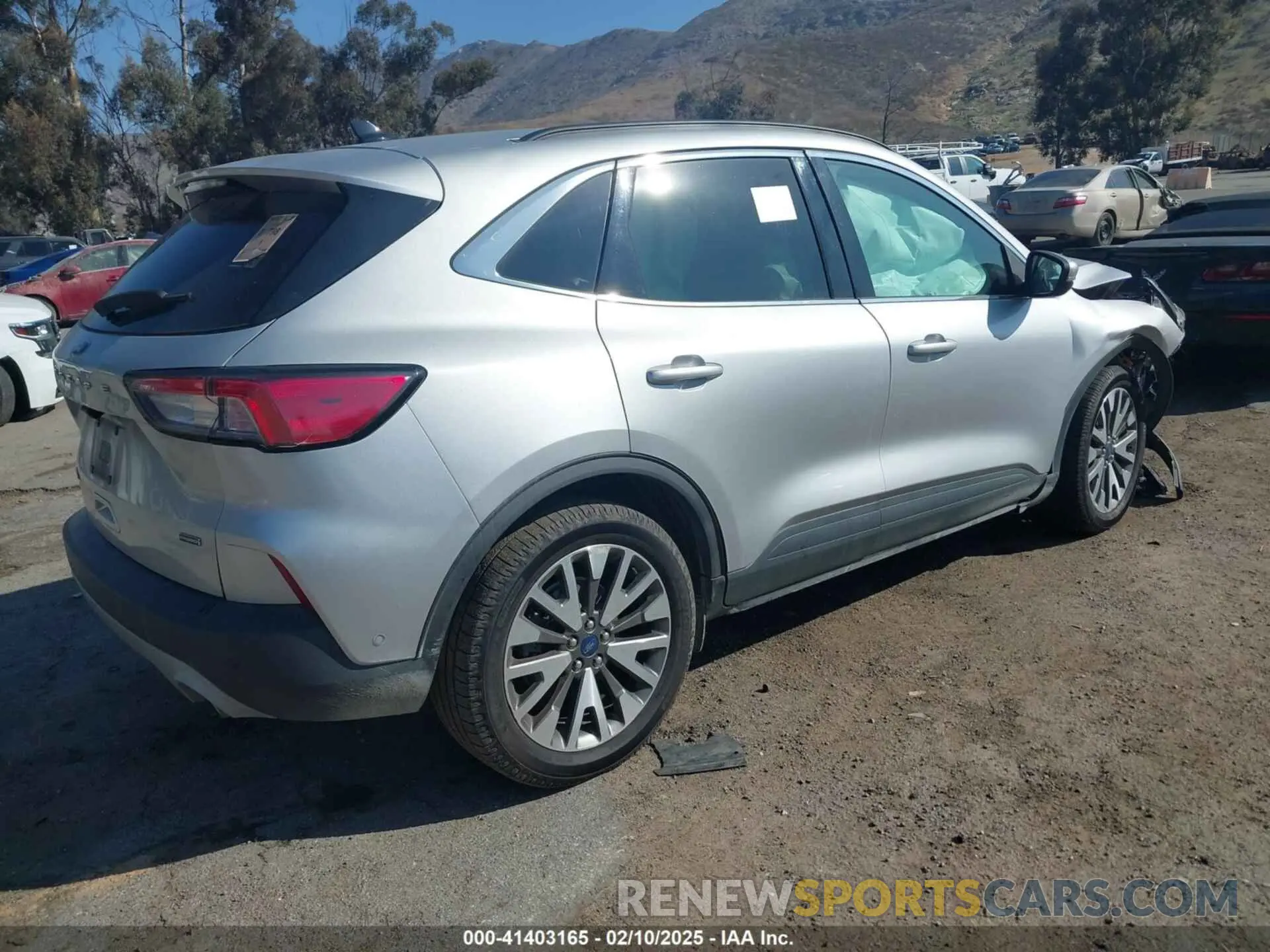 4 fotografías del automóvil dañado 1FMCU0DZ3LUA78694 FORD ESCAPE 2020