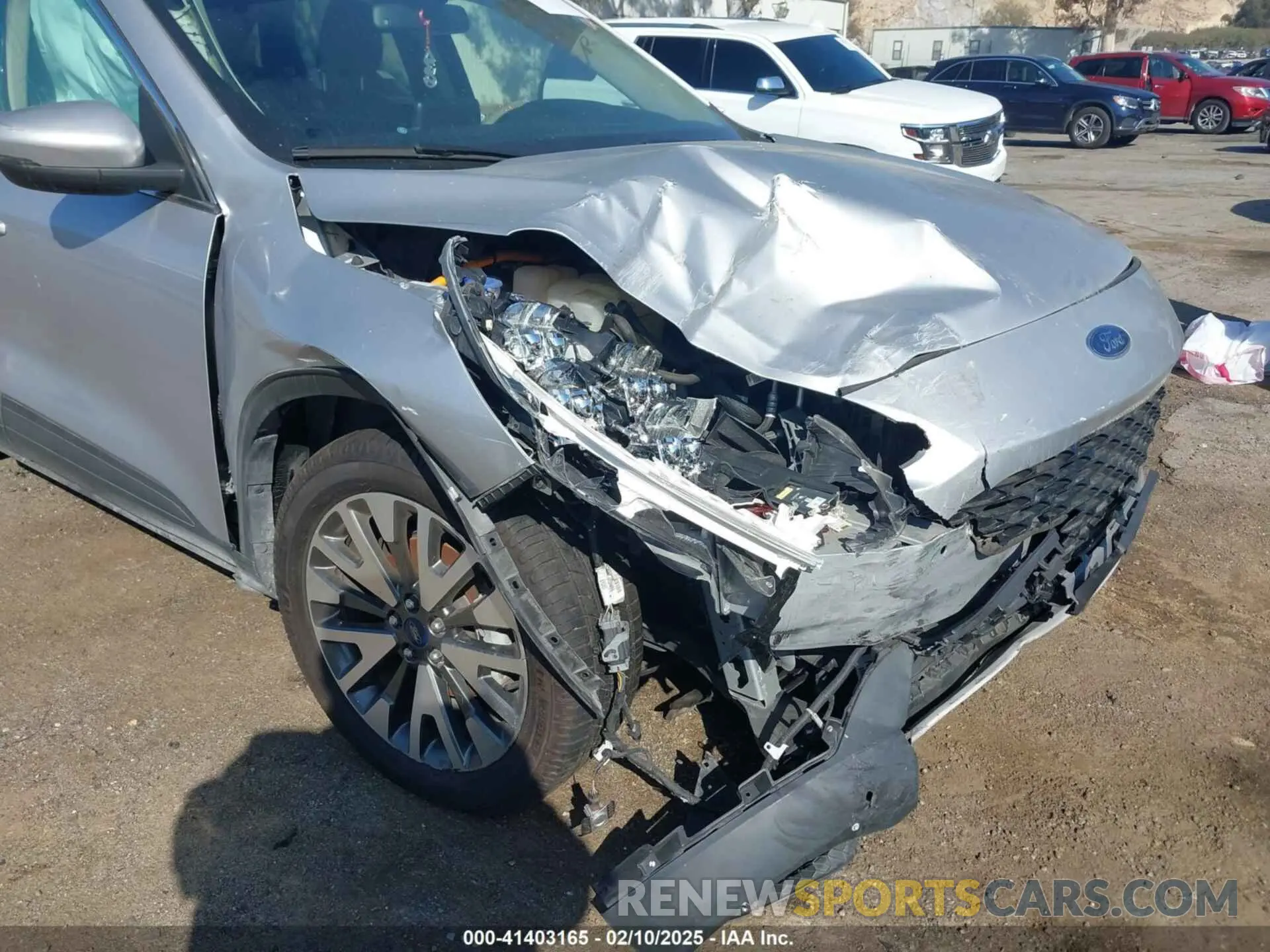 6 fotografías del automóvil dañado 1FMCU0DZ3LUA78694 FORD ESCAPE 2020