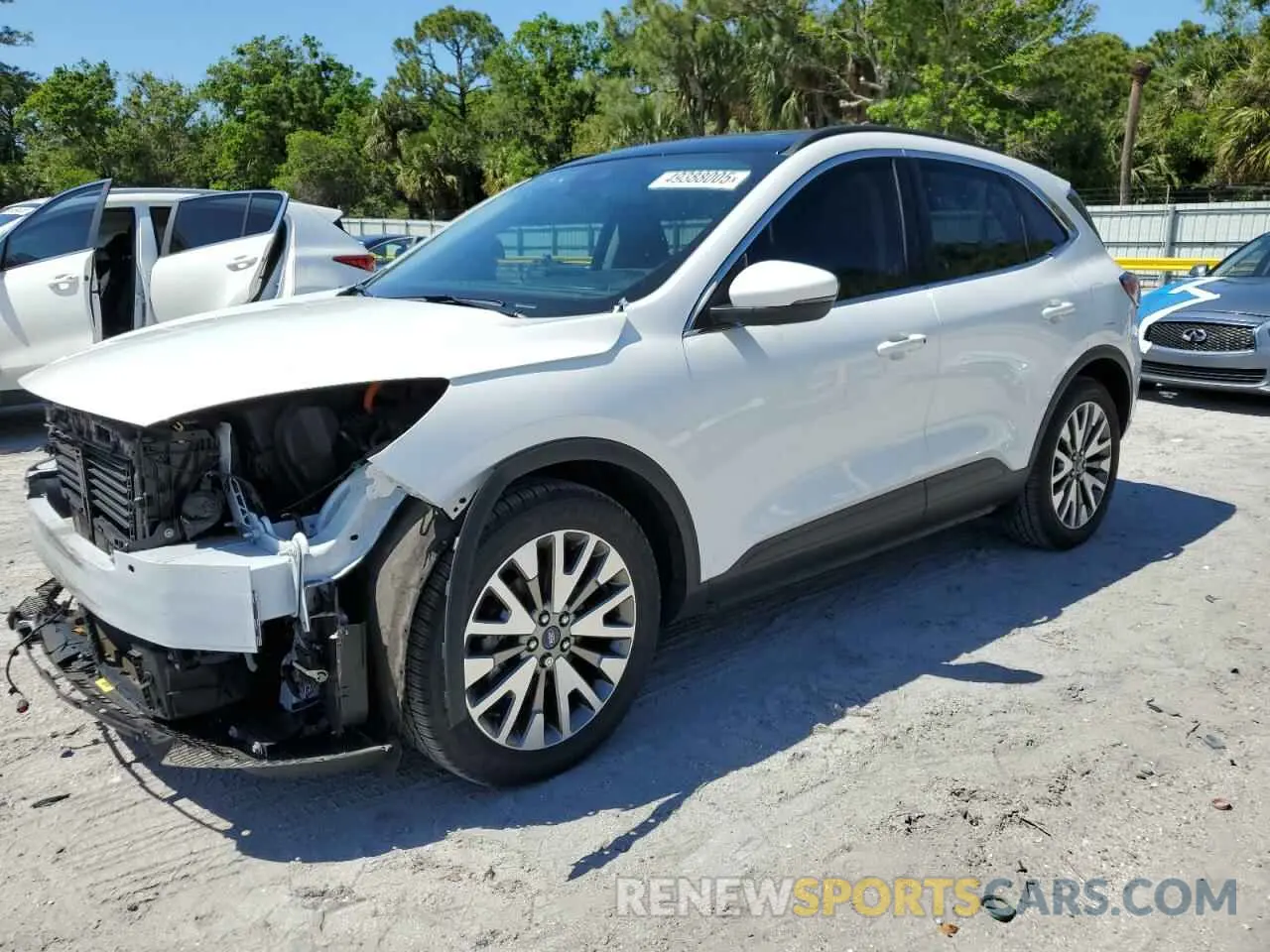1 fotografías del automóvil dañado 1FMCU0DZ5LUC77889 FORD ESCAPE 2020