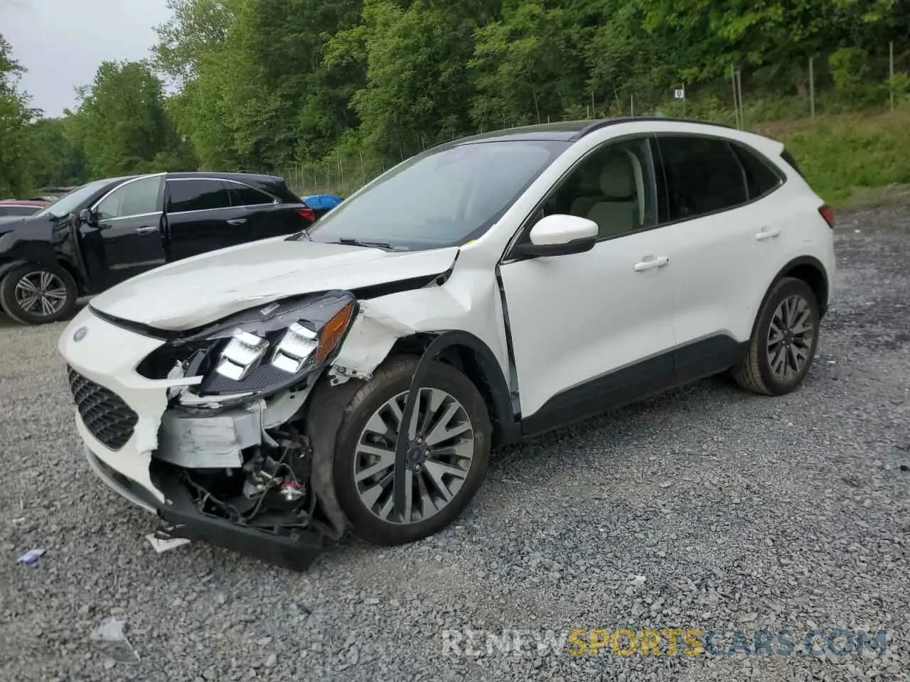 1 fotografías del automóvil dañado 1FMCU0DZ6LUA47407 FORD ESCAPE 2020