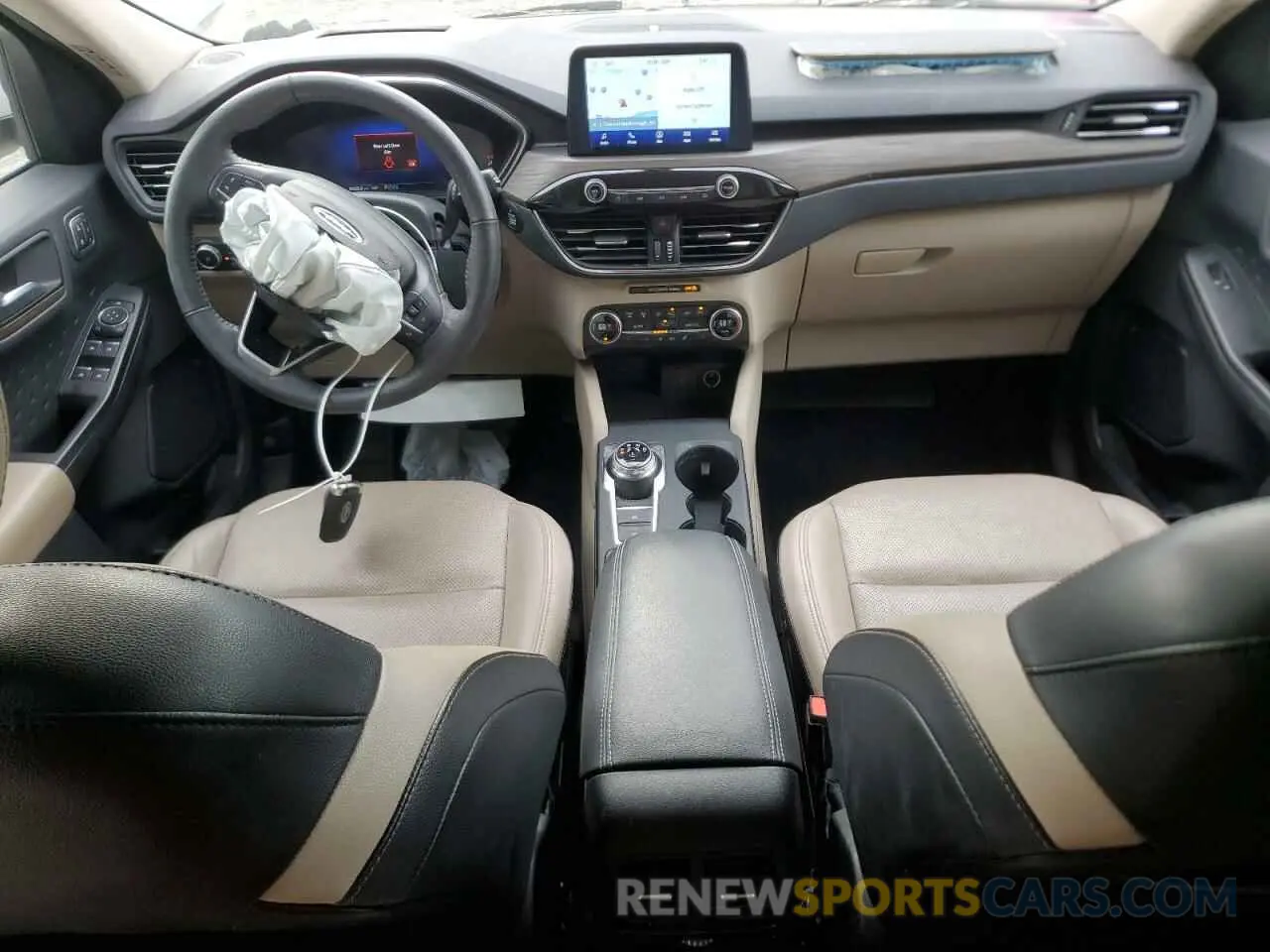 8 fotografías del automóvil dañado 1FMCU0DZ6LUA47407 FORD ESCAPE 2020
