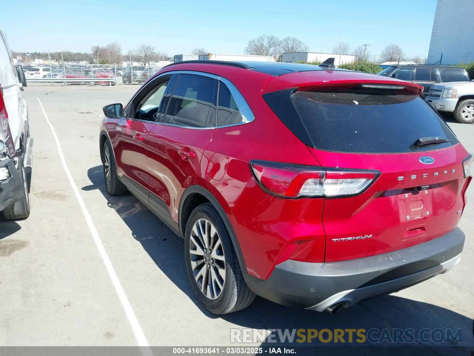 3 fotografías del automóvil dañado 1FMCU0DZ6LUA92606 FORD ESCAPE 2020