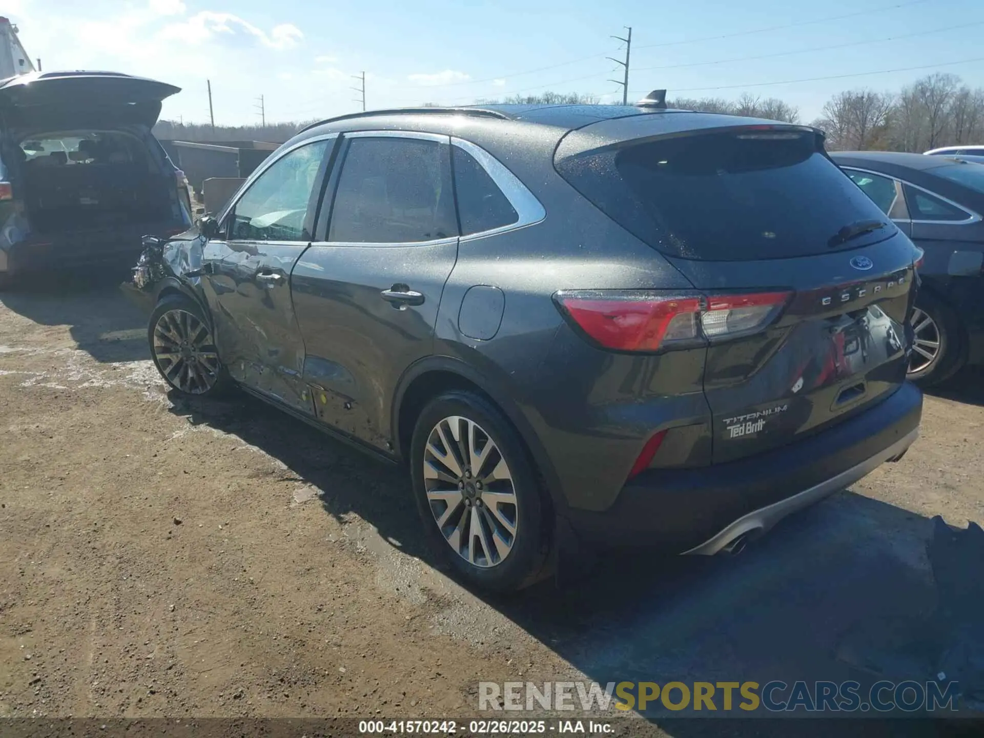 3 fotografías del automóvil dañado 1FMCU0DZ7LUB57978 FORD ESCAPE 2020