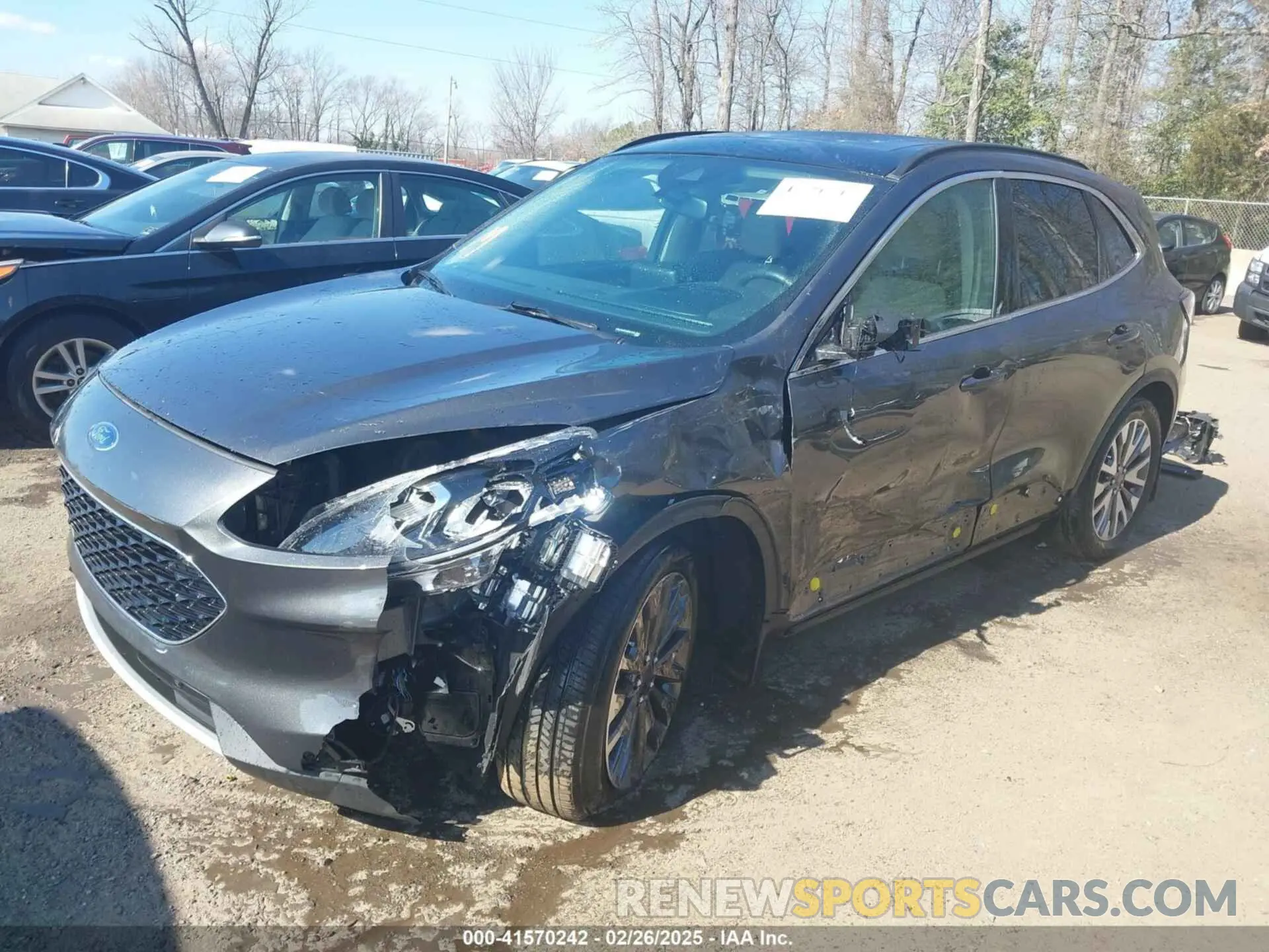 6 fotografías del automóvil dañado 1FMCU0DZ7LUB57978 FORD ESCAPE 2020