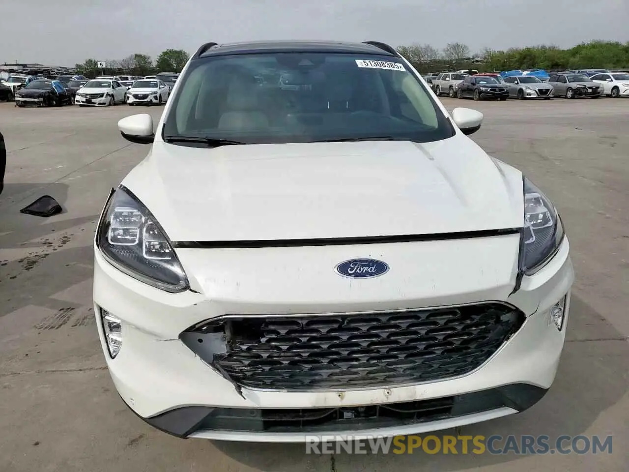 5 fotografías del automóvil dañado 1FMCU0DZ7LUC34753 FORD ESCAPE 2020