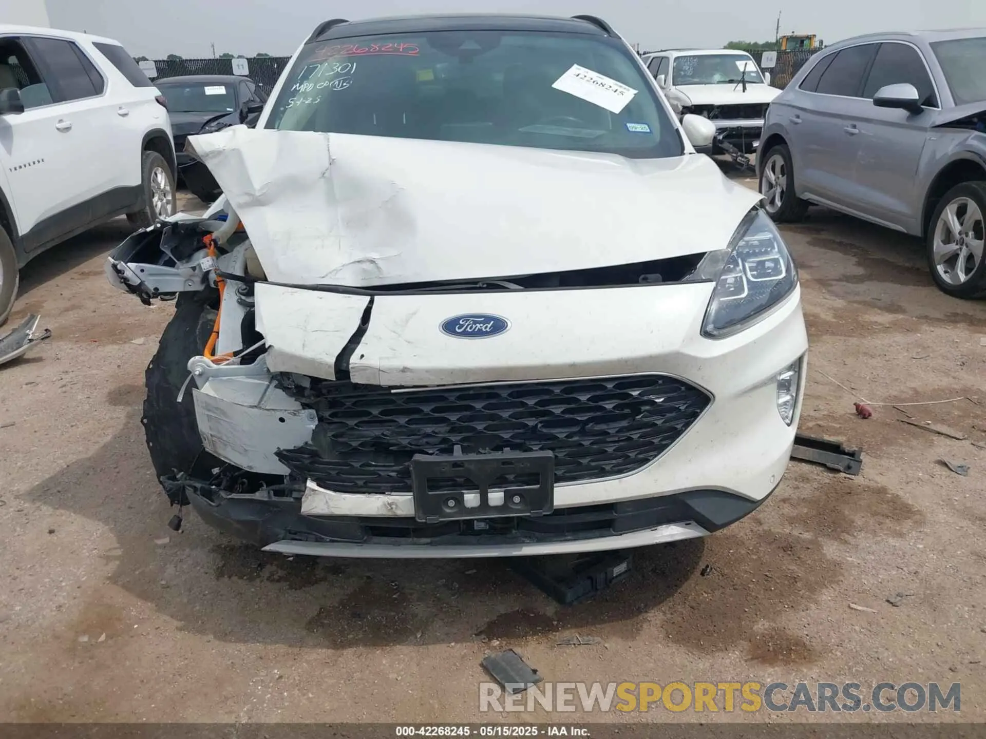6 fotografías del automóvil dañado 1FMCU0DZ9LUA54867 FORD ESCAPE 2020