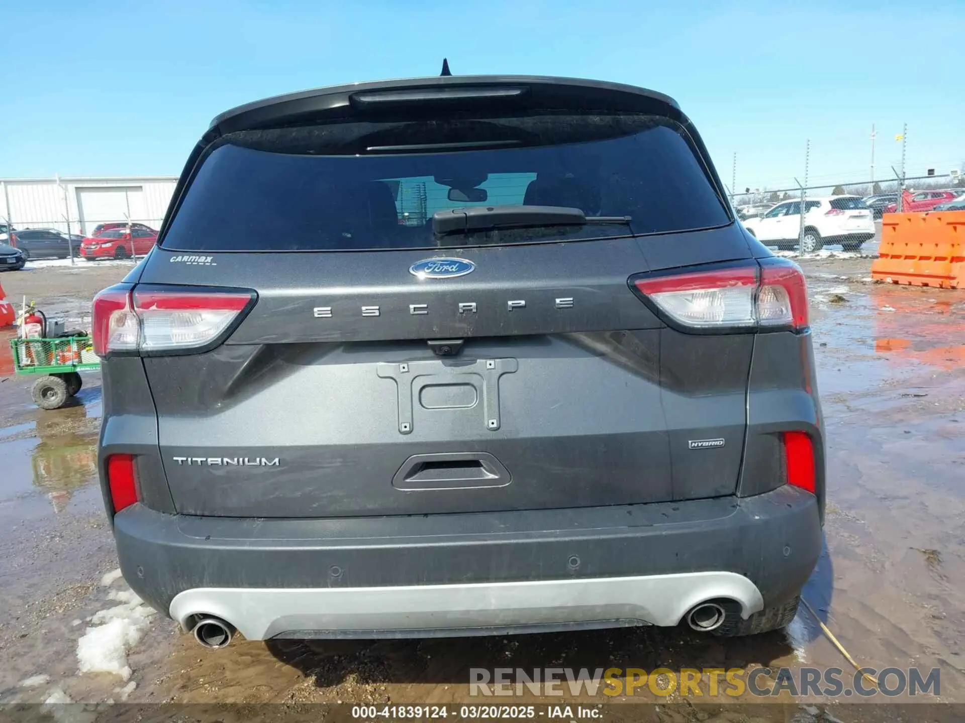 15 fotografías del automóvil dañado 1FMCU0DZ9LUA61625 FORD ESCAPE 2020