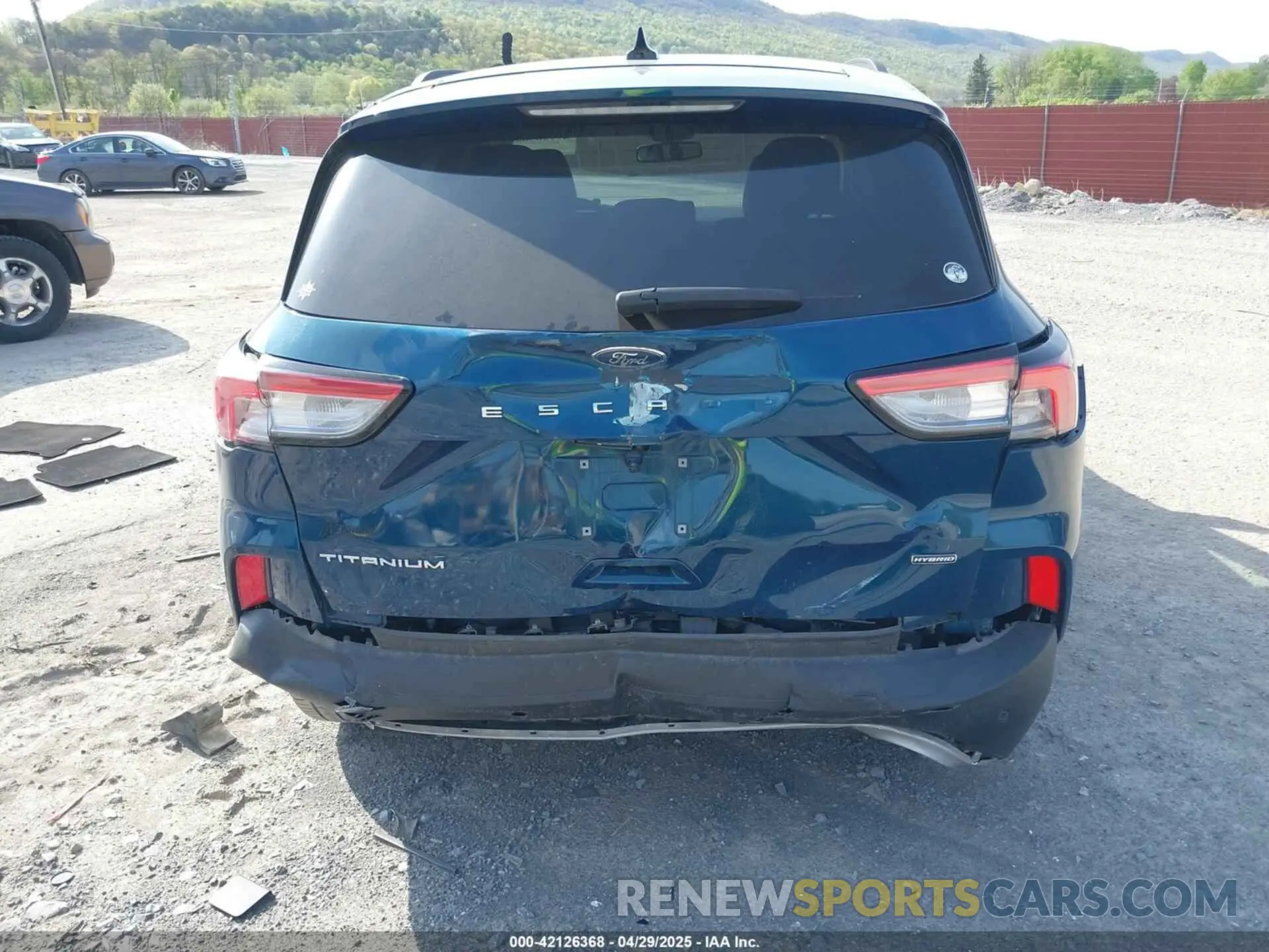 6 fotografías del automóvil dañado 1FMCU0DZ9LUA69322 FORD ESCAPE 2020