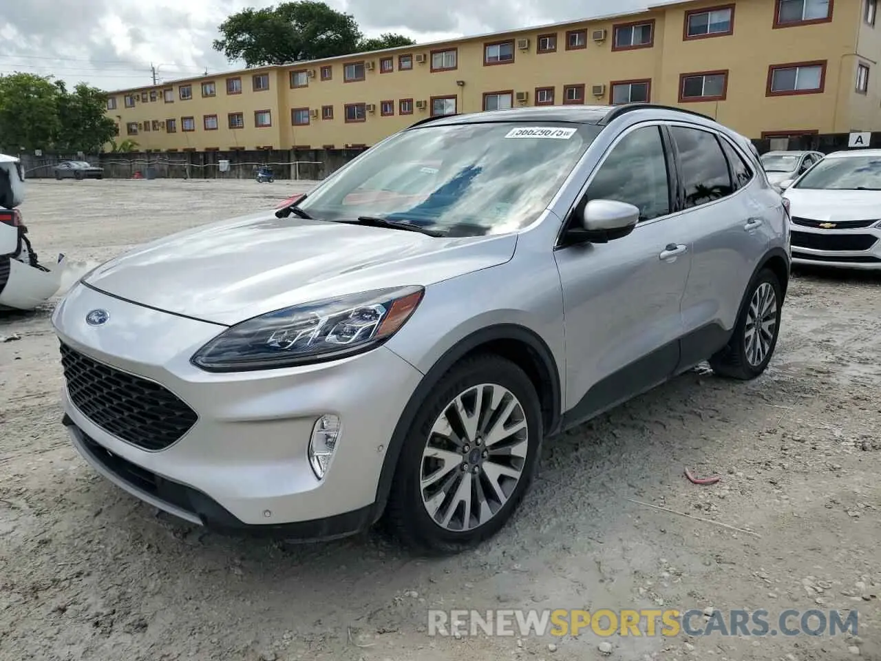 1 fotografías del automóvil dañado 1FMCU0DZXLUB57876 FORD ESCAPE 2020