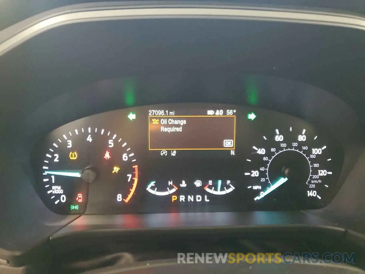 9 fotografías del automóvil dañado 1FMCU0F62LUA21793 FORD ESCAPE 2020