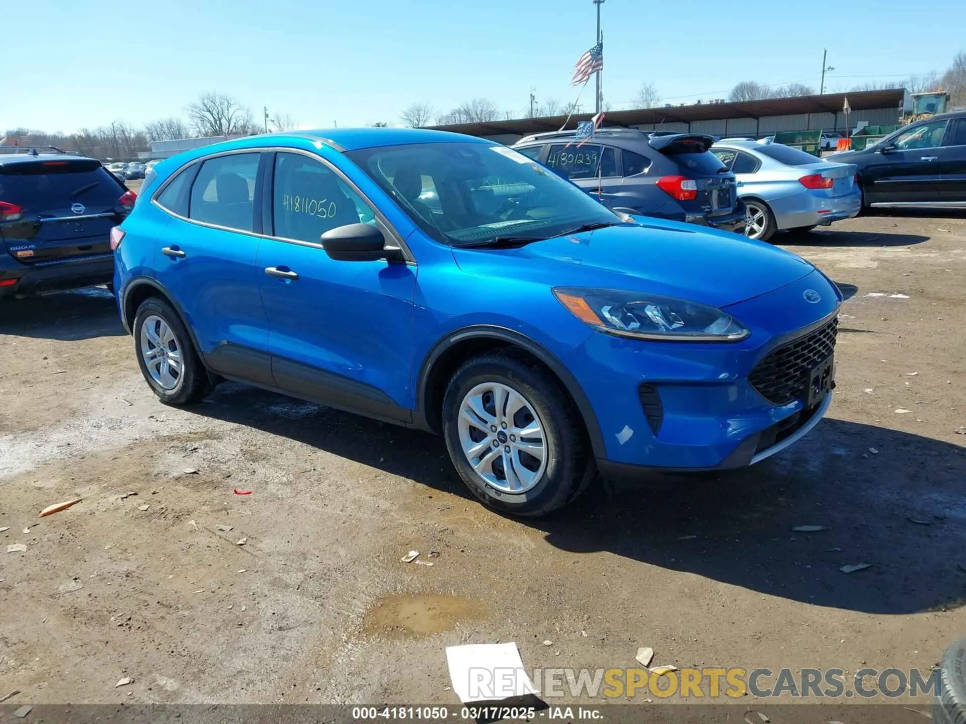 1 fotografías del automóvil dañado 1FMCU0F64LUA07166 FORD ESCAPE 2020