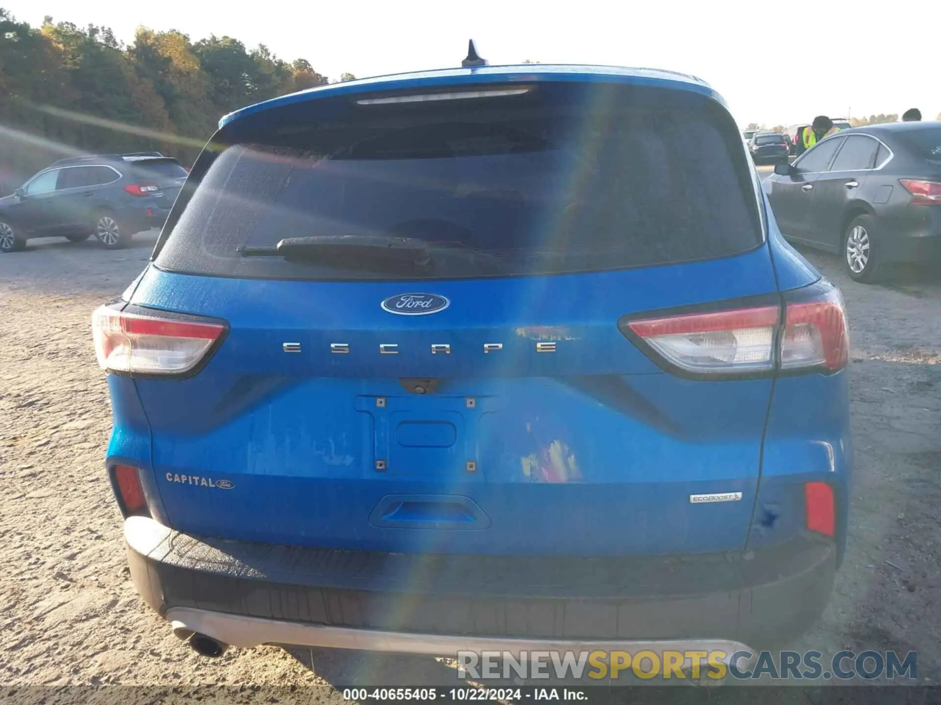 17 fotografías del automóvil dañado 1FMCU0F65LUA22081 FORD ESCAPE 2020