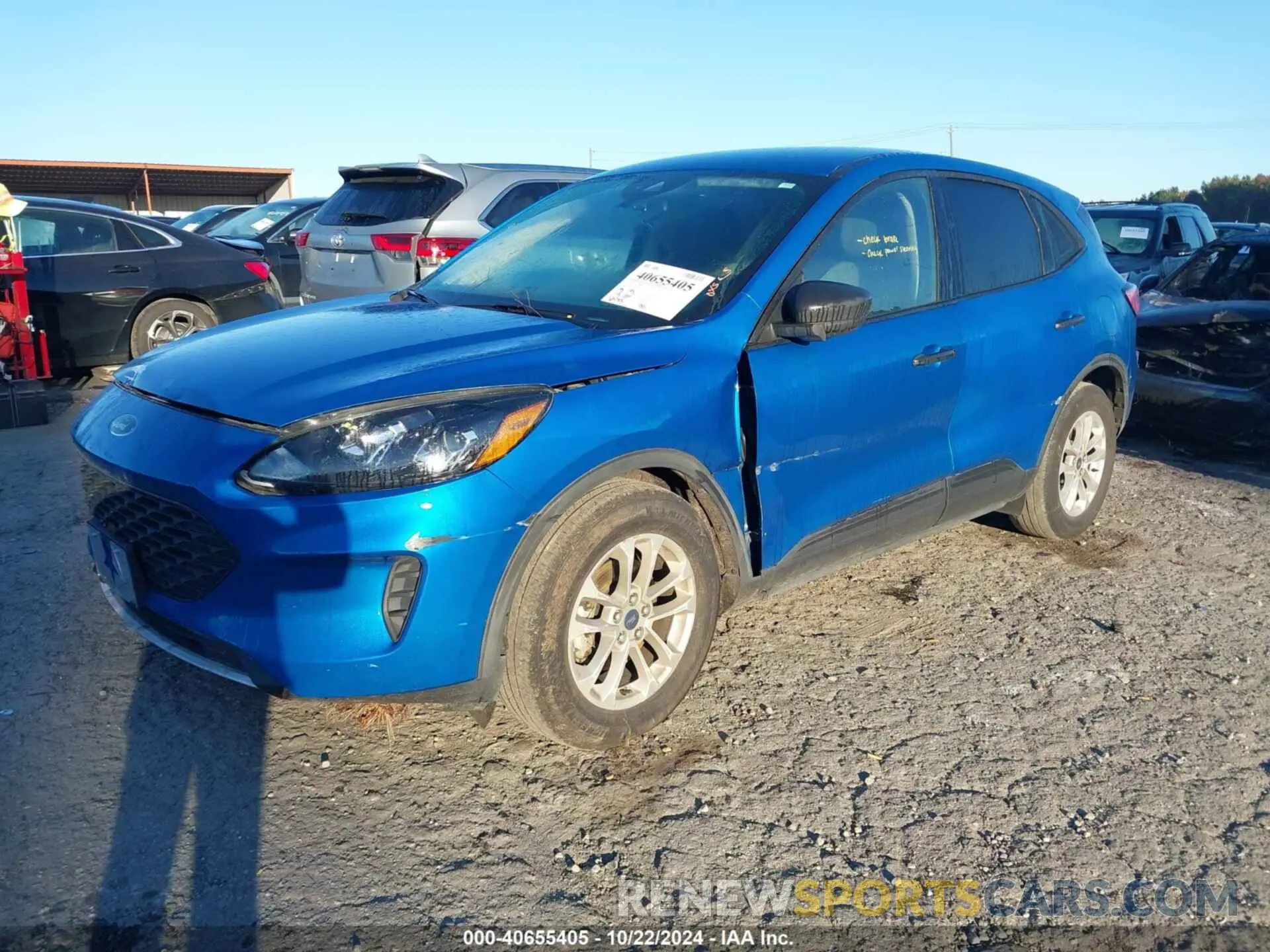 2 fotografías del automóvil dañado 1FMCU0F65LUA22081 FORD ESCAPE 2020