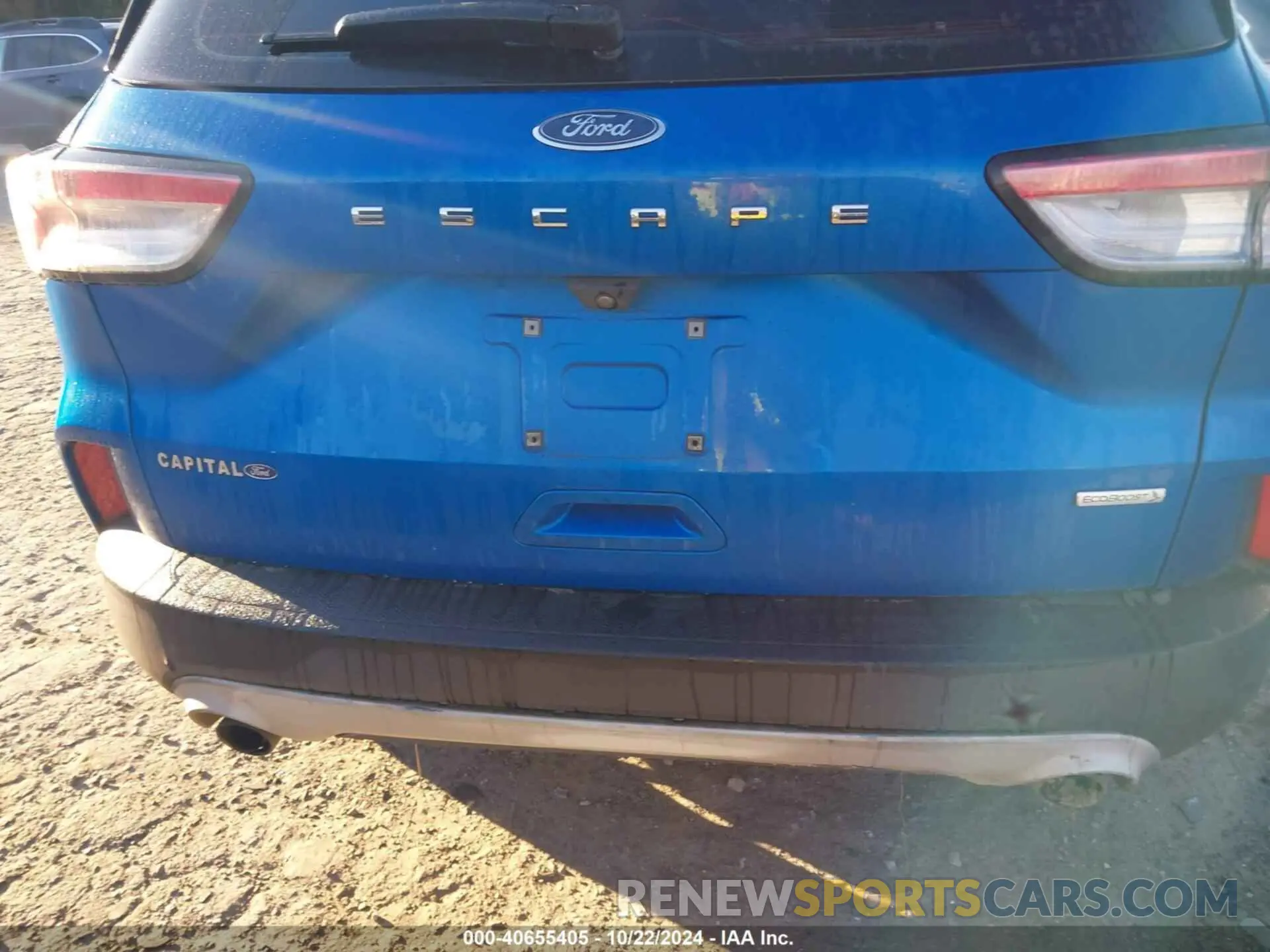 20 fotografías del automóvil dañado 1FMCU0F65LUA22081 FORD ESCAPE 2020