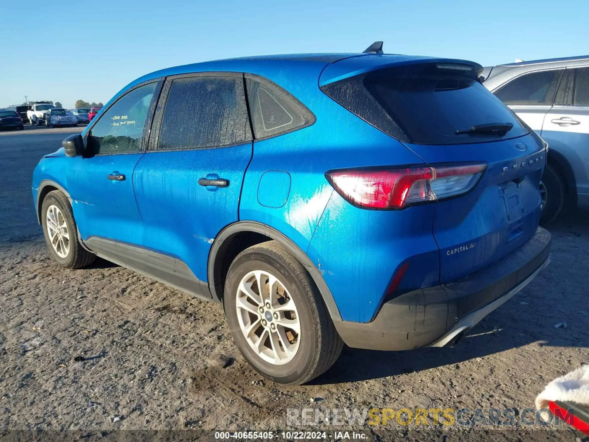 3 fotografías del automóvil dañado 1FMCU0F65LUA22081 FORD ESCAPE 2020